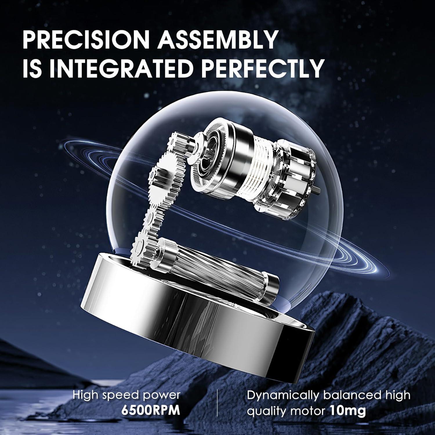 Cortador de Uñas Eléctrico Seemagic XT 902030 2 en 1 con Luz LED