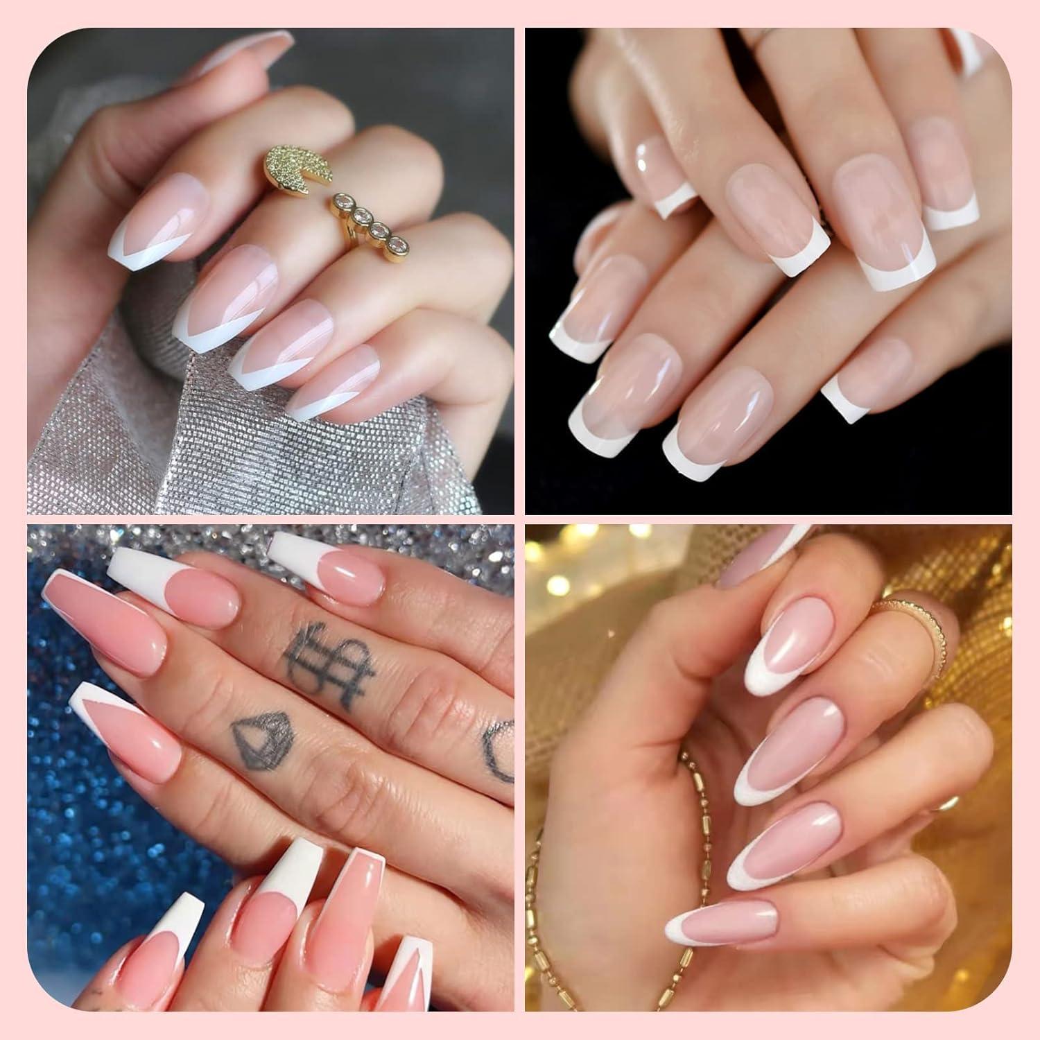 Kit Sellador de Uñas Francés BTArtbox con Raspador y Repuesto