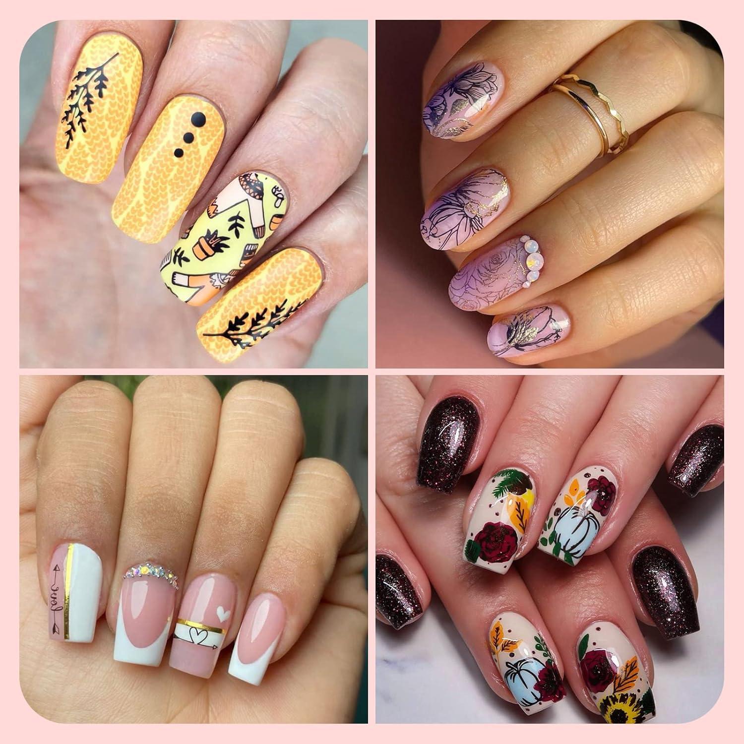 Kit Sellador de Uñas Francés BTArtbox con Raspador y Repuesto