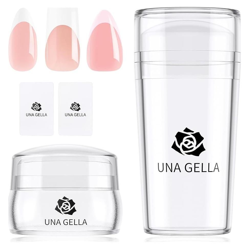 Kit de Sello para Uñas Francesas Una Gella - 2 Tamaños