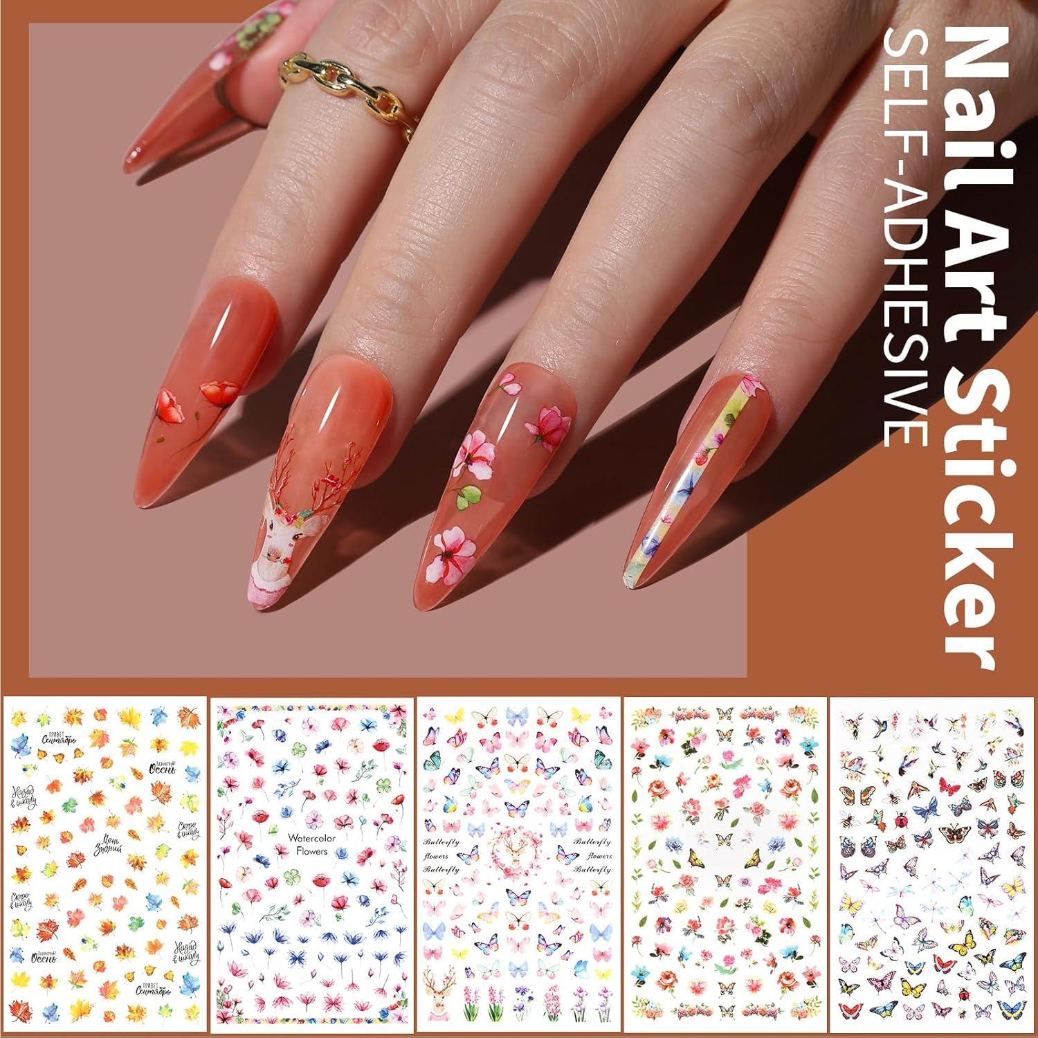 Kit de Arte de Uñas FANDAMEI - 15 Pinceles + Lentejuelas