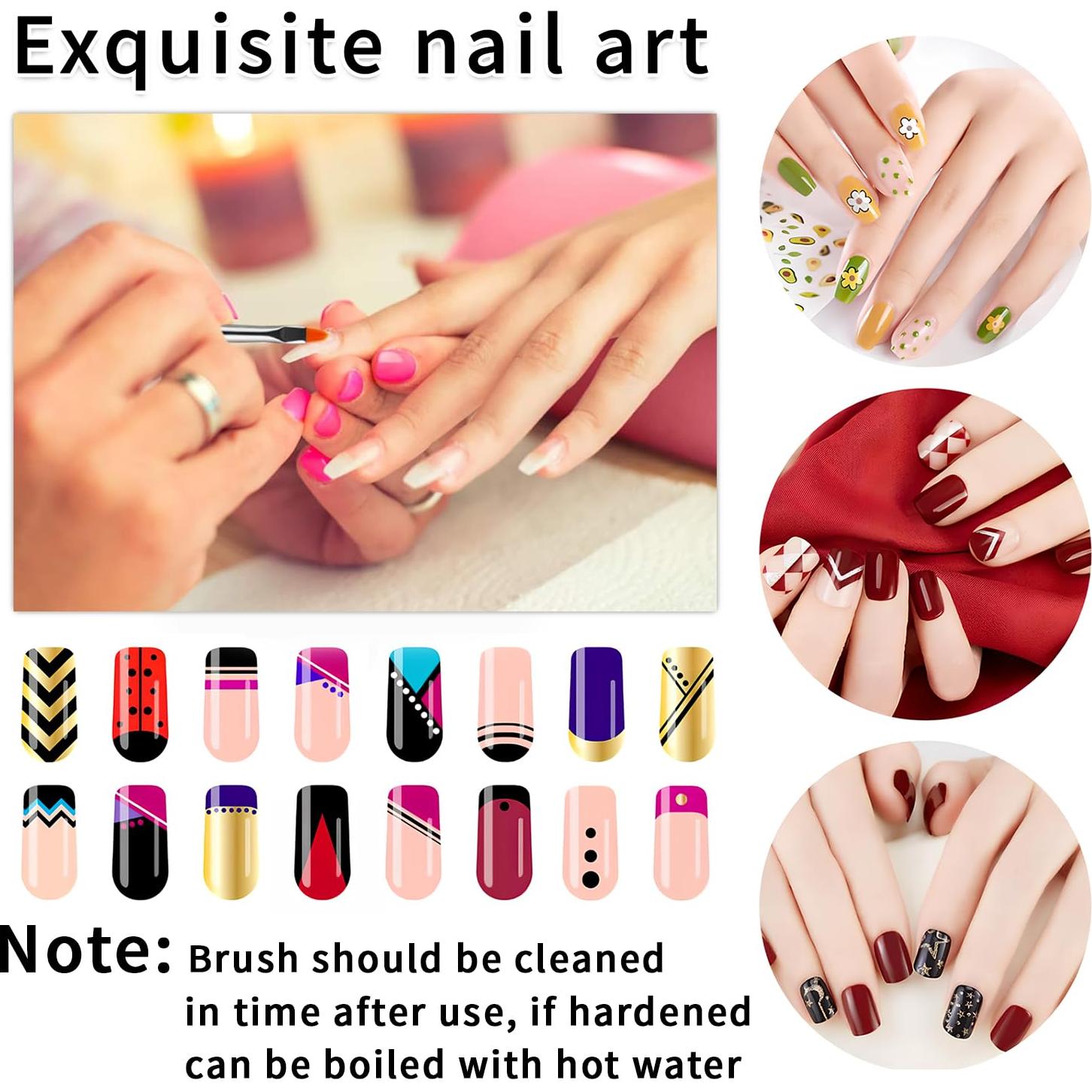 Kit de Estampador de Arte de Uñas Qi - 17 Piezas para Manicura