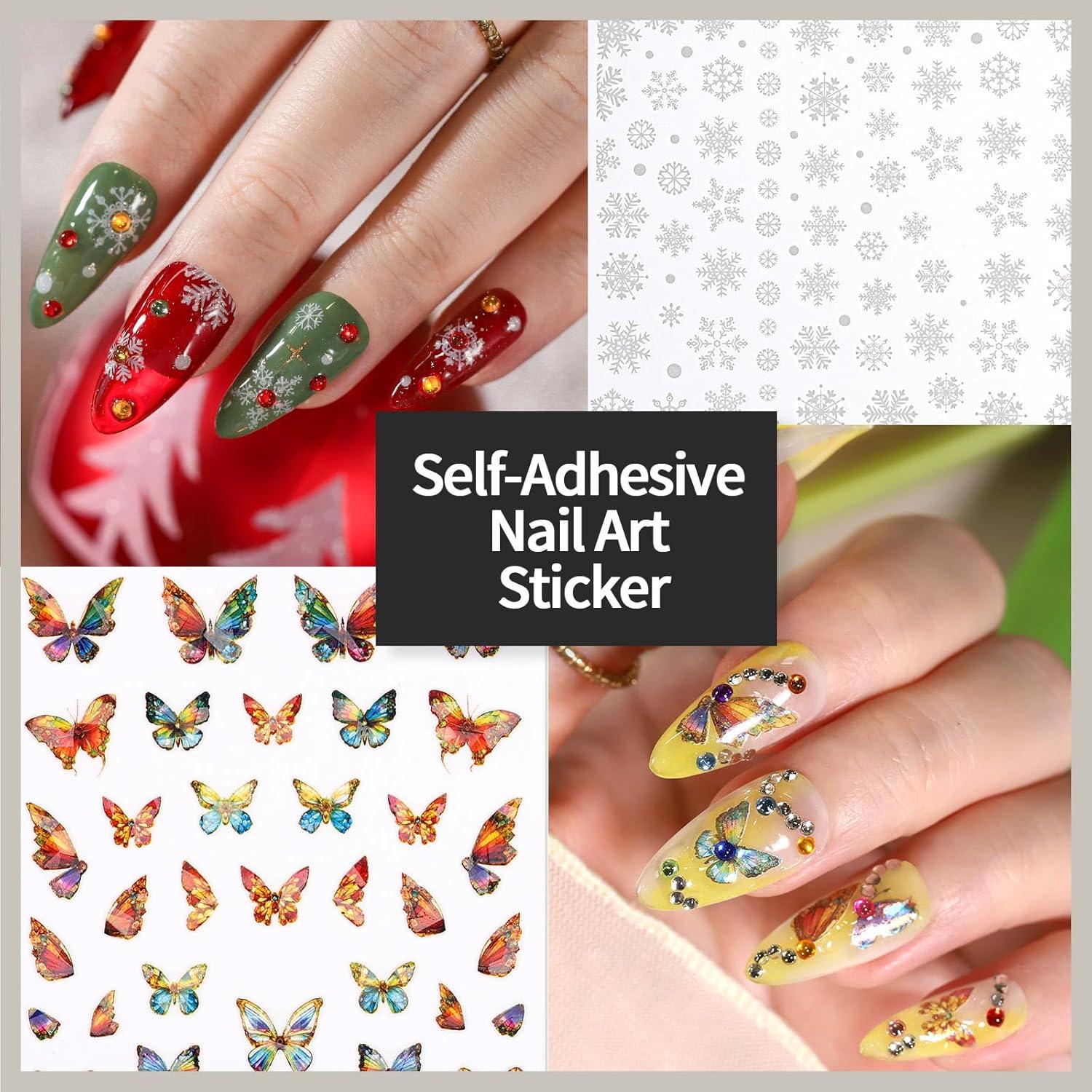 Kit de Diseño de Uñas FANDAMEI 15 PZS con Pinceles y Calcomanías