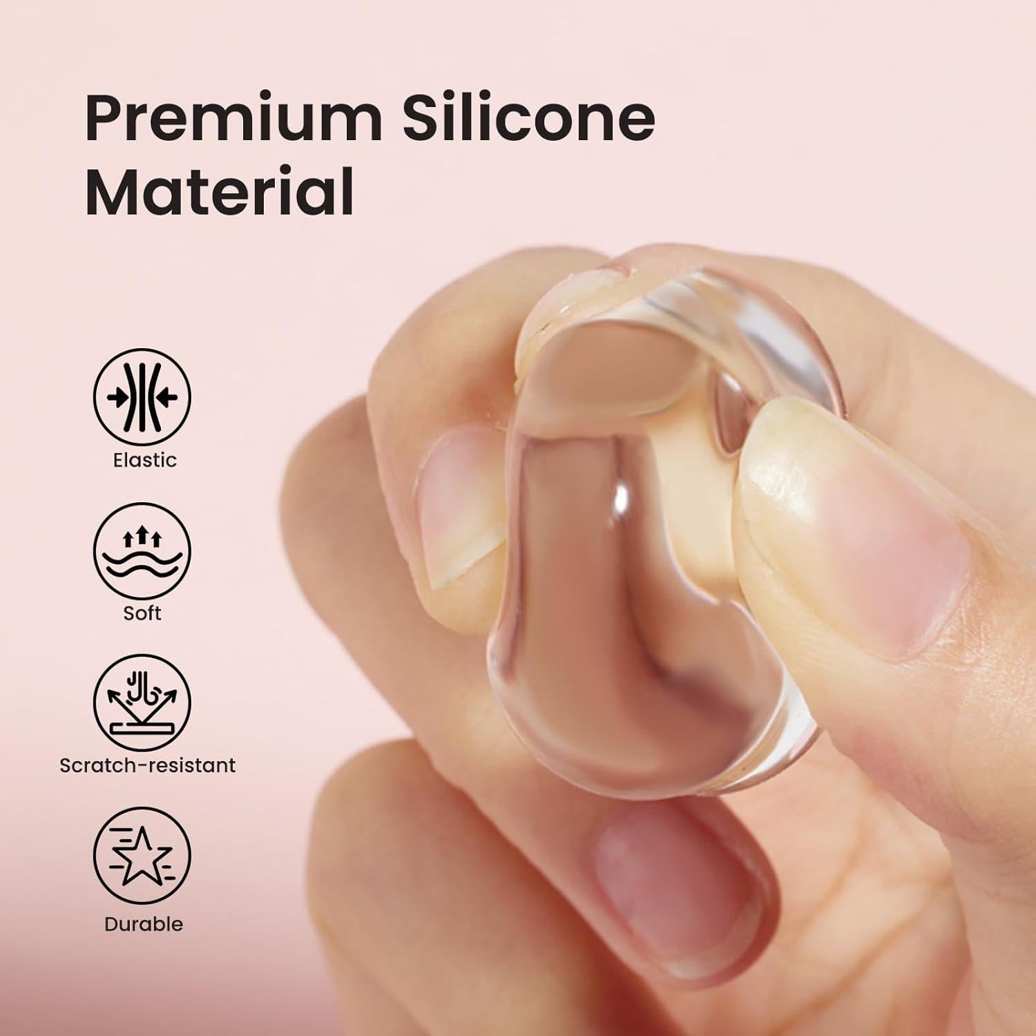 Set de Estampado de Uñas Beetles 4 Pcs con Raspador