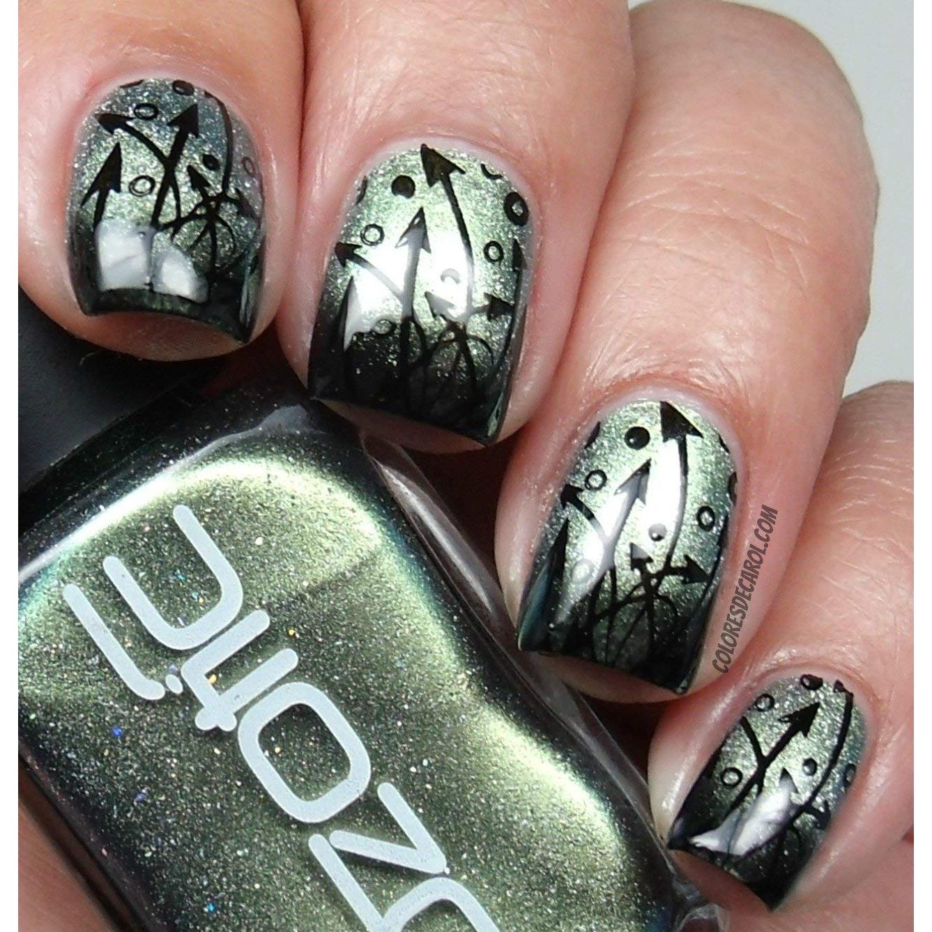 Sellos de Arte de Uñas PUEEN 24E - Elementos del Amor - 24 Placas