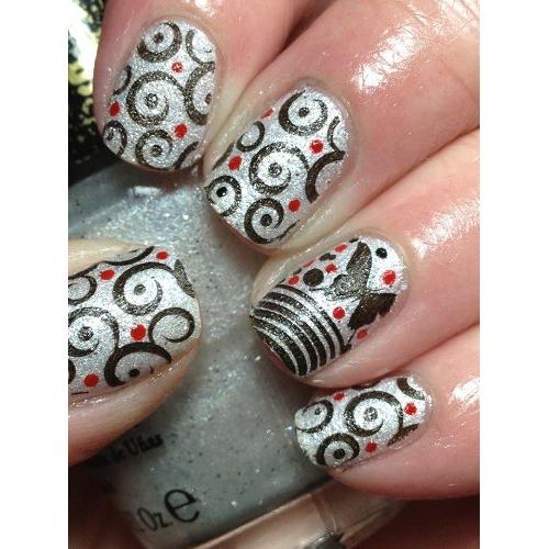 Sellos de Arte de Uñas PUEEN 24E - Elementos del Amor - 24 Placas