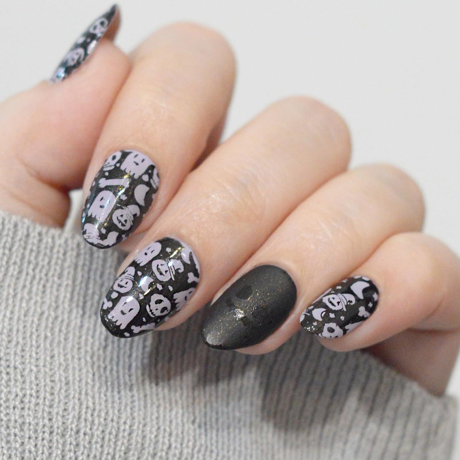 Kit de Estampado de Uñas Halloween Maniology - Trick or Treat