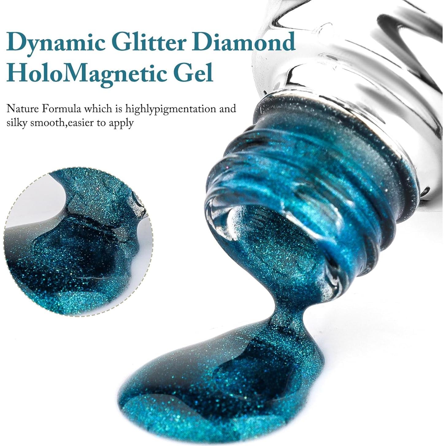 Esmalte de Uñas Gel Ojo de Gato SAGEBIO 15ml Efecto Magnético