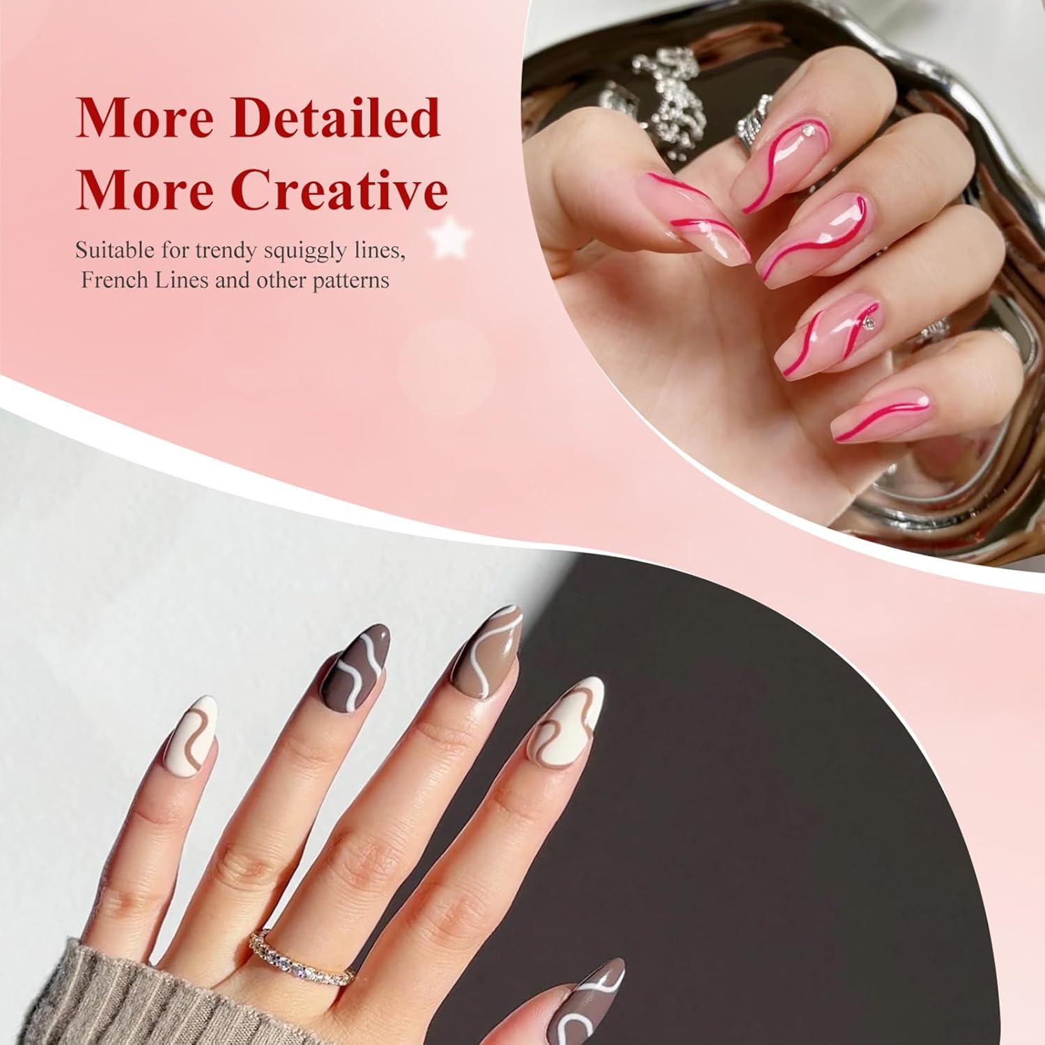 Juego de Gel Liner para Uñas Eodci 12 Colores 10ml