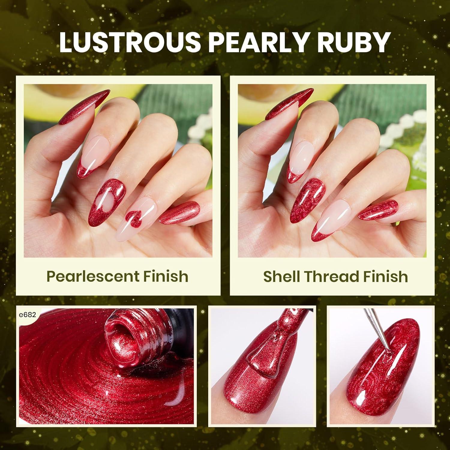 Juego de Esmalte de Uñas Gel Beetles 20 Colores Urban Elegance