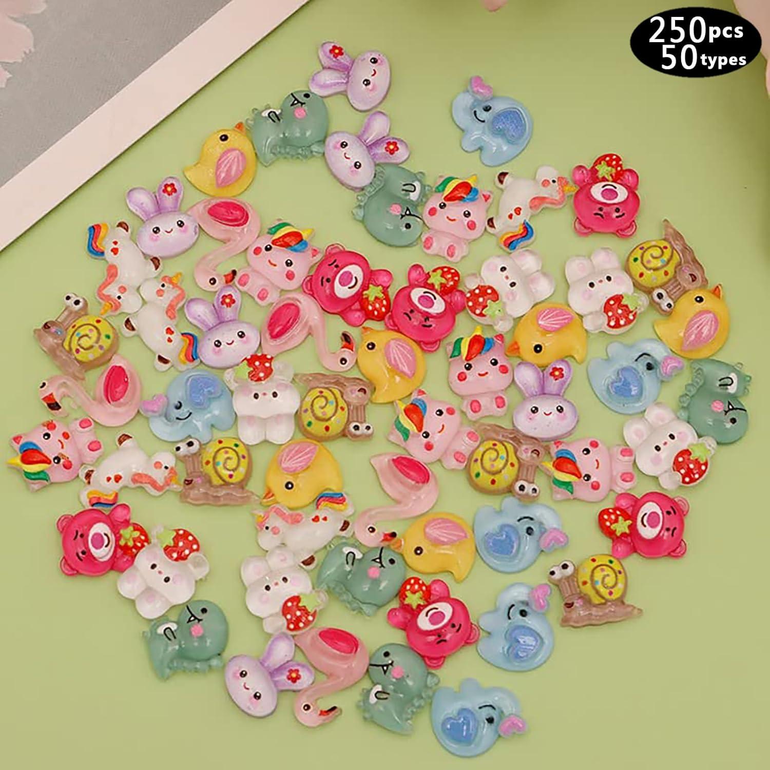 Set de 250 Adornos para Uñas 3D DALOO - Formas Variadas