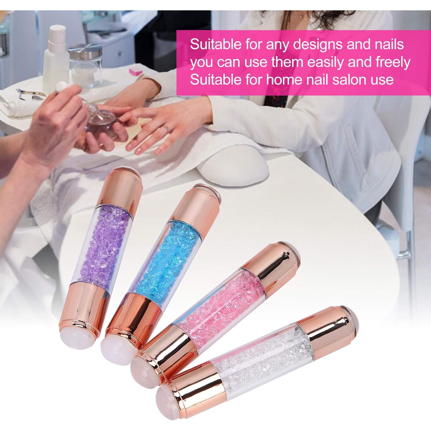 Kit de Sello de Manicura Pissente - 4 Placas y Bolígrafos