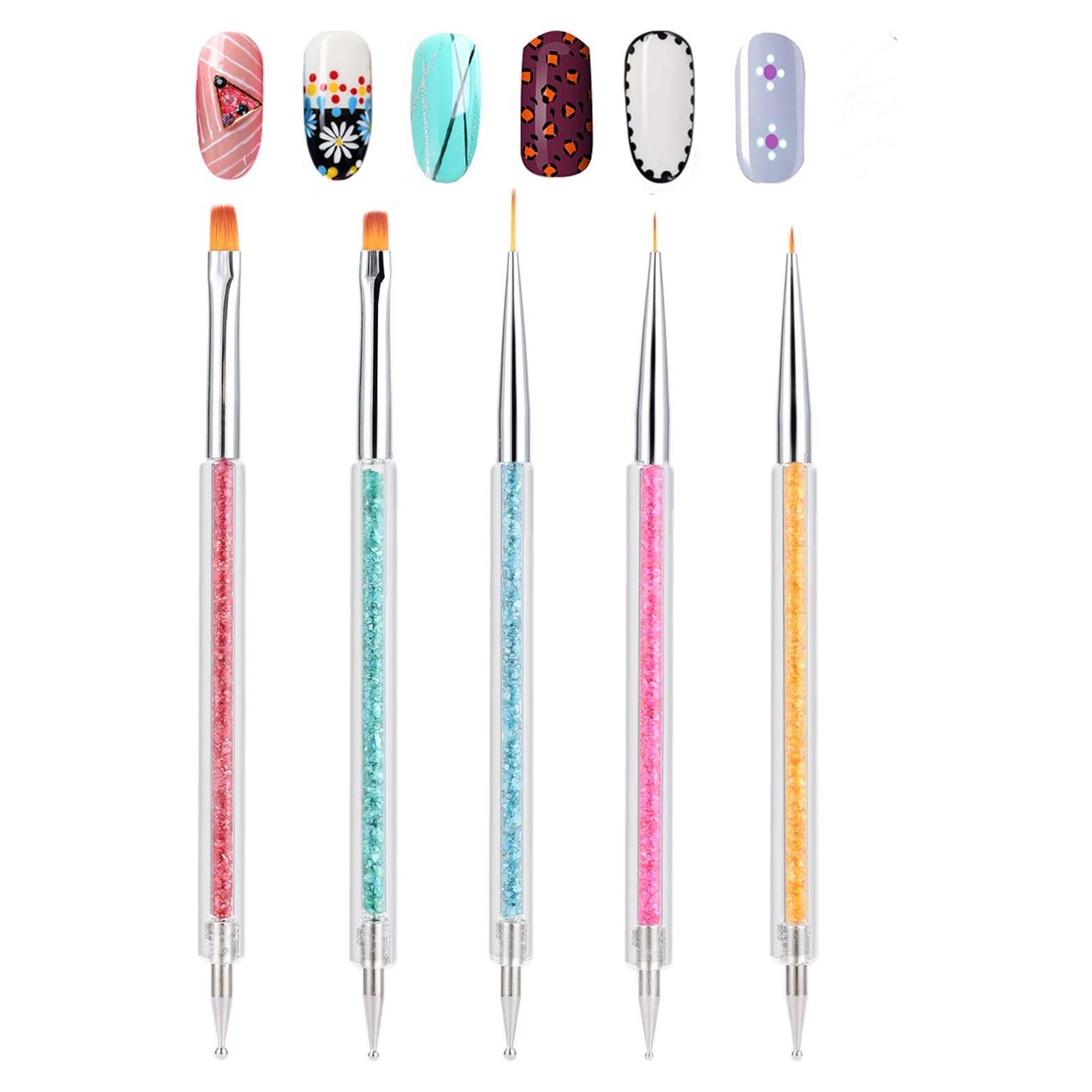 Kit de Pinceles de Arte de Uñas TEOYALL - 10 Piezas