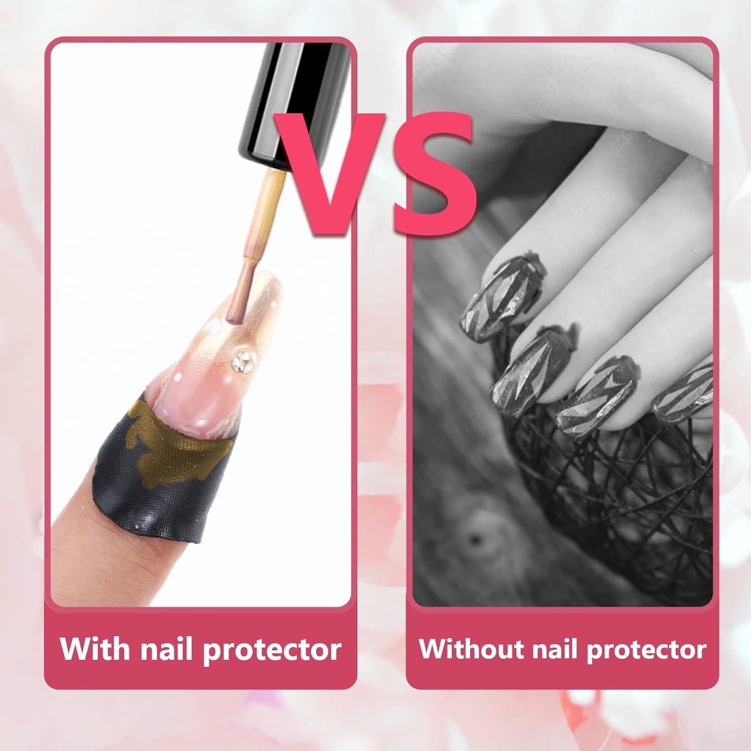 150 Protectores de Esmalte de Uñas Oruola - Barrera de Láttex