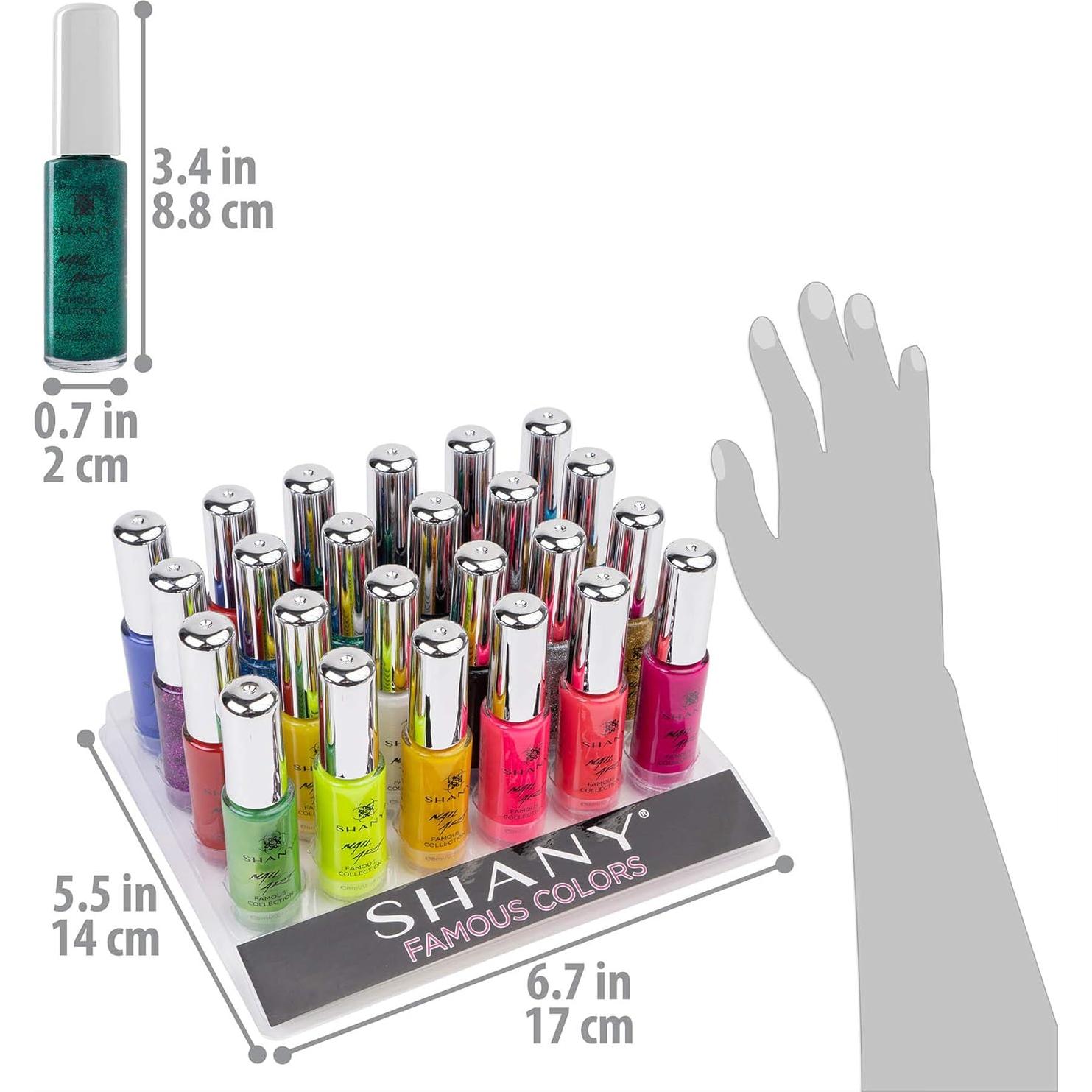 Conjunto de Arte de Uñas SHANY - 24 Esmaltes de Colores