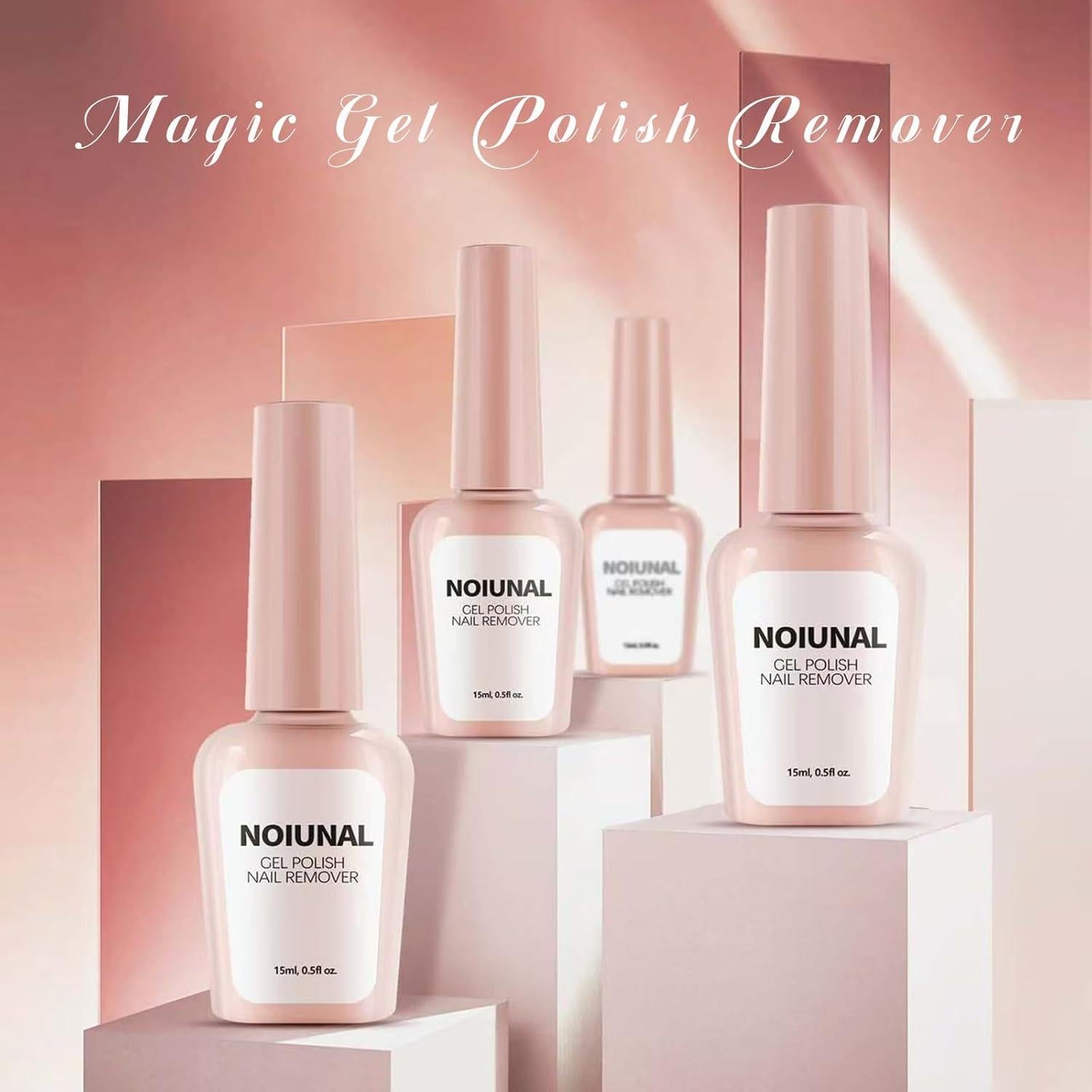 Removedor de Esmalte de Uñas en Gel Noiunal - Kit Completo