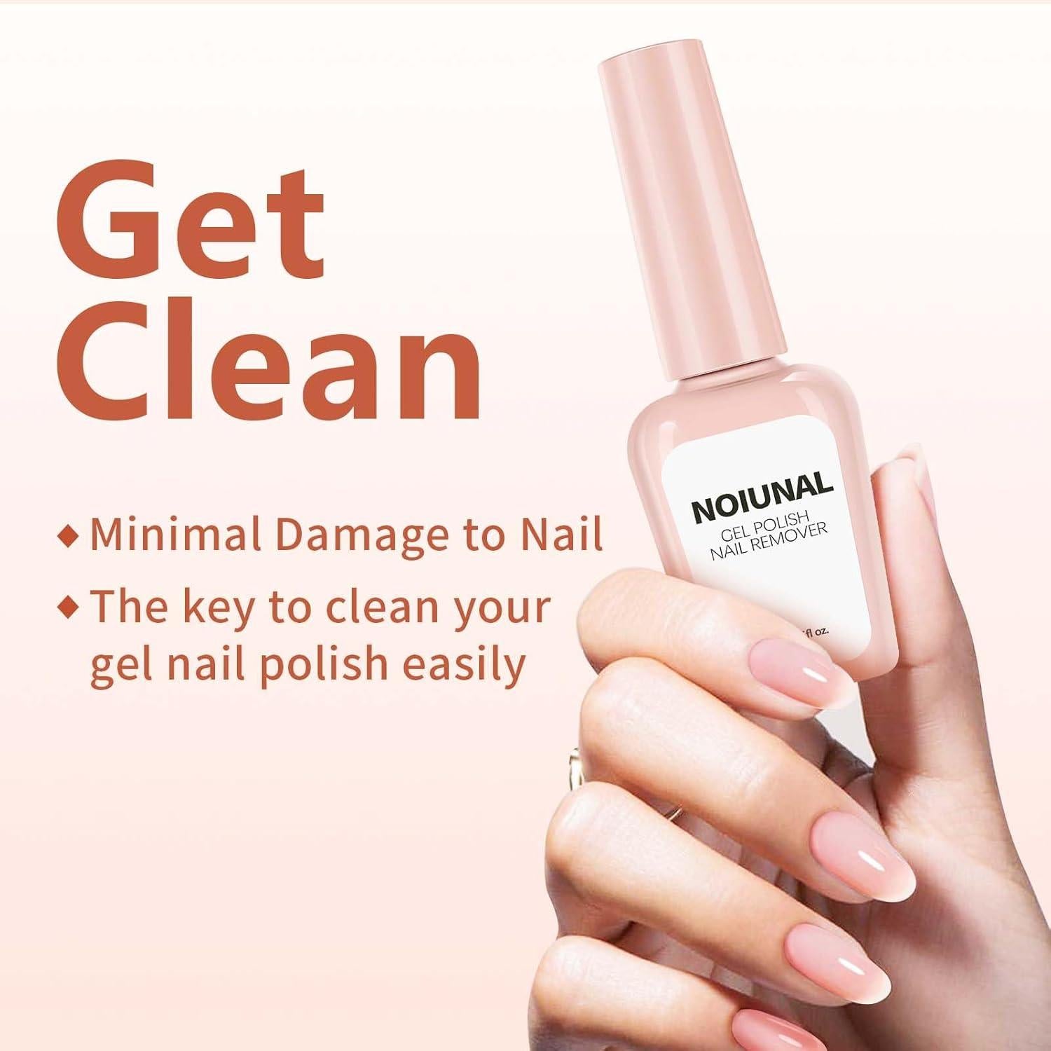 Removedor de Esmalte de Uñas en Gel Noiunal - Kit Completo
