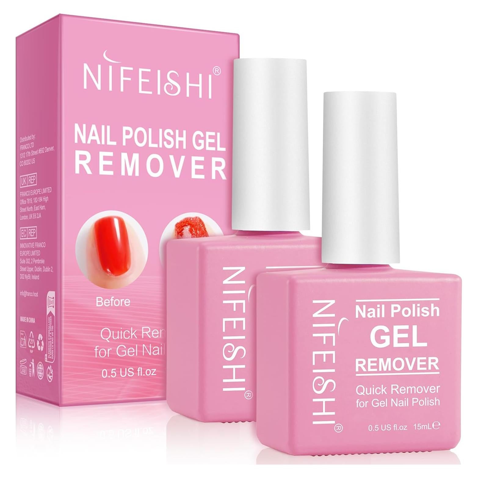 Removedor de Esmalte de Uñas en Gel Ledong 14.79 ml 2PCS