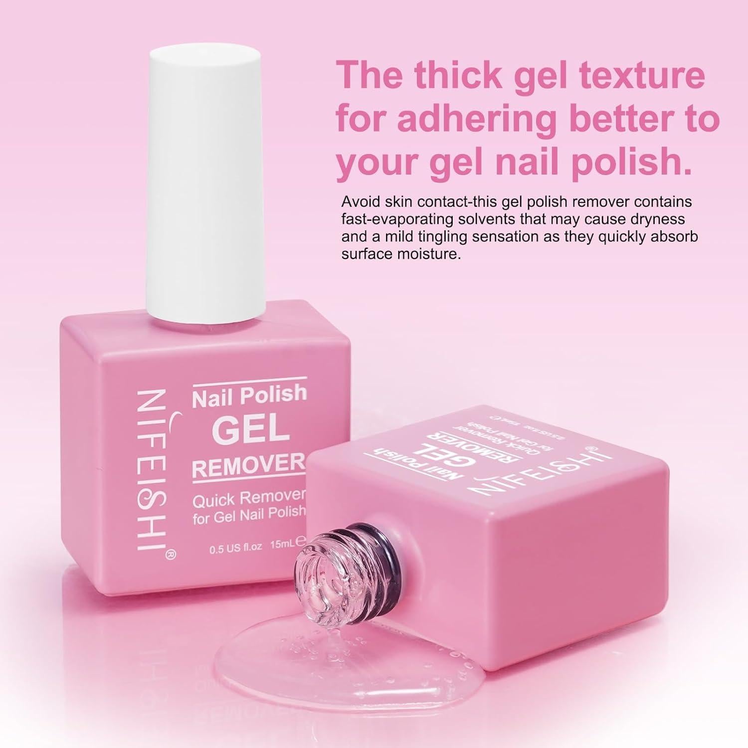 Removedor de Esmalte de Uñas en Gel Ledong 14.79 ml 2PCS