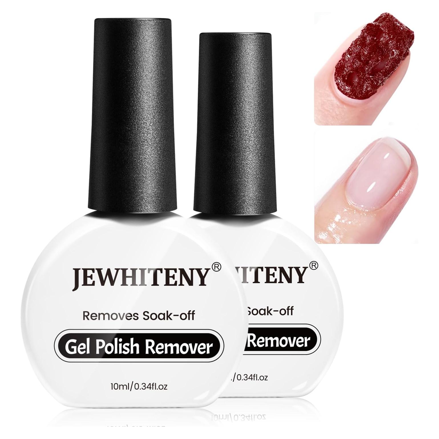 Removedor de Esmalte de Uñas en Gel JEWHITENY 10ml 2pcs