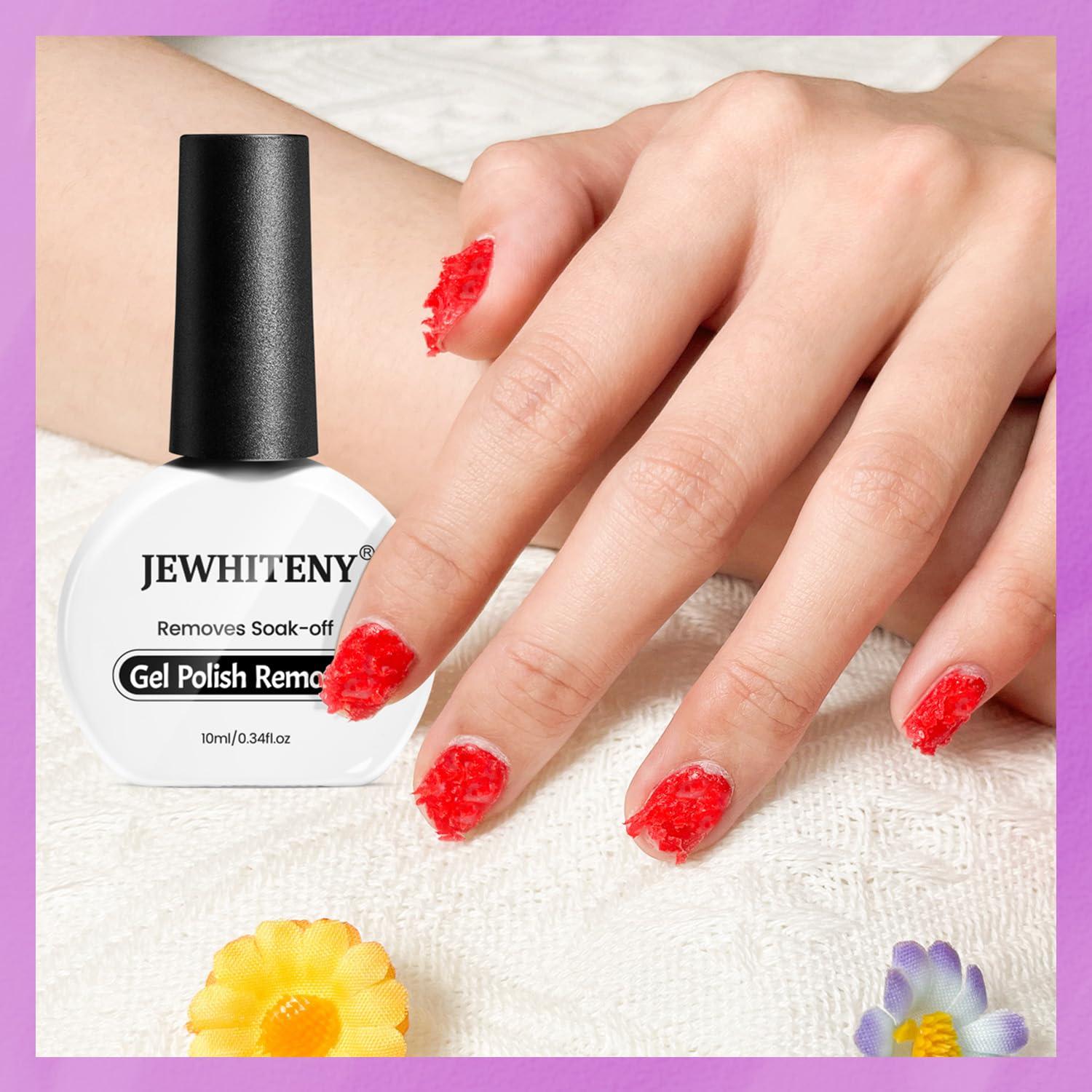 Removedor de Esmalte de Uñas en Gel JEWHITENY 10ml 2pcs