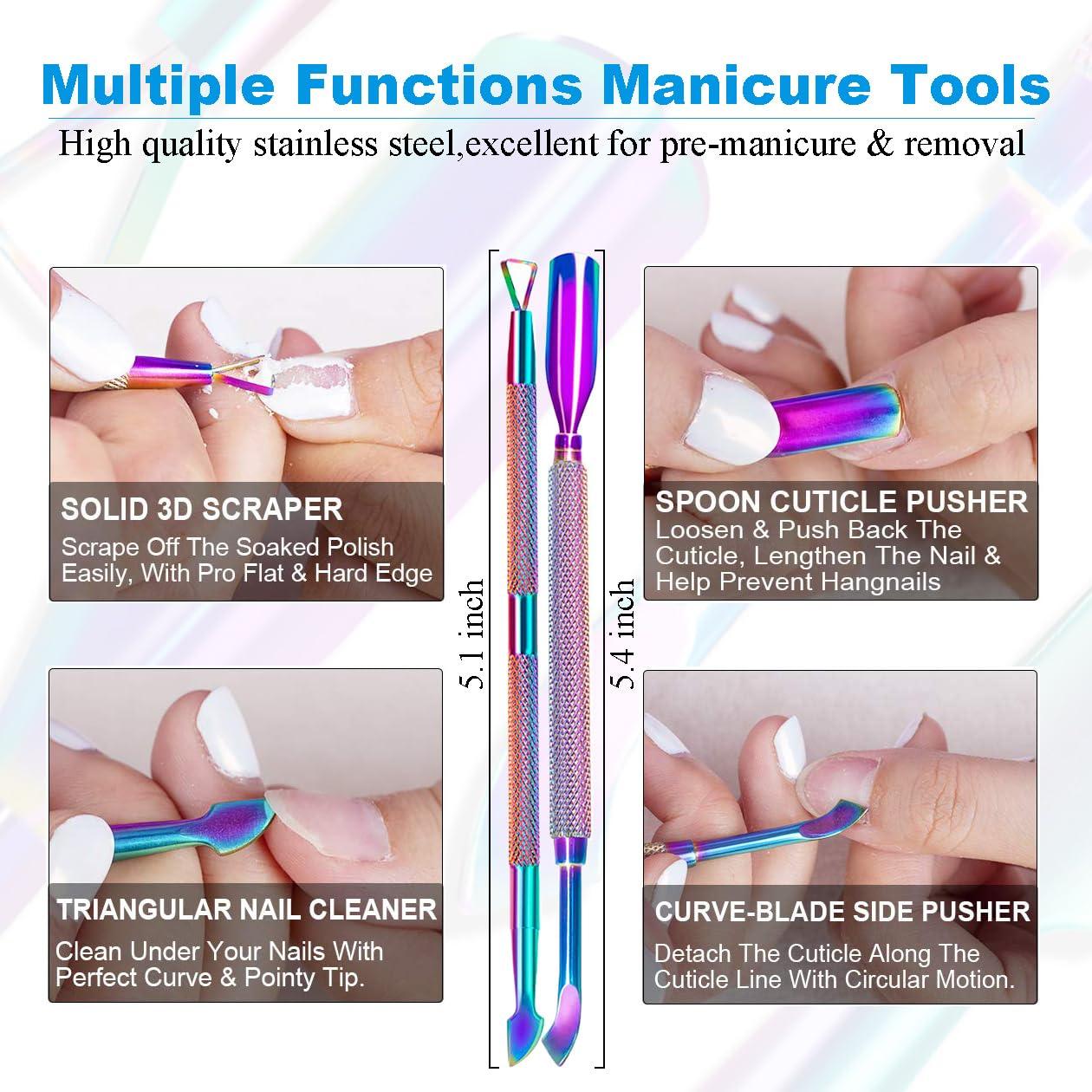 Removedor de Esmalte de Uñas en Gel LOUINSTIC 90ml Kit Completo