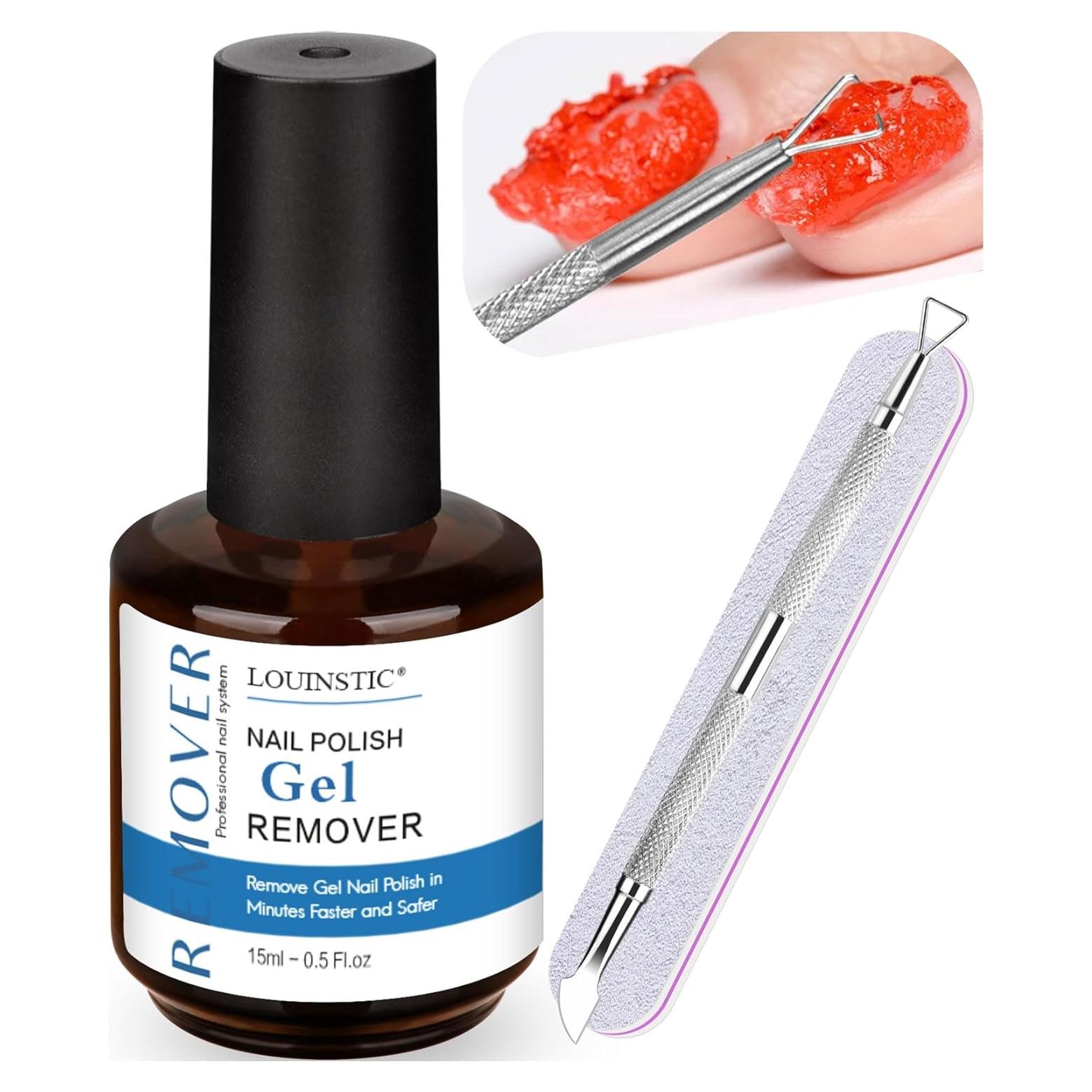 Removedor de Esmalte en Gel LOUINSTIC 1 Paquete 91g Rápido