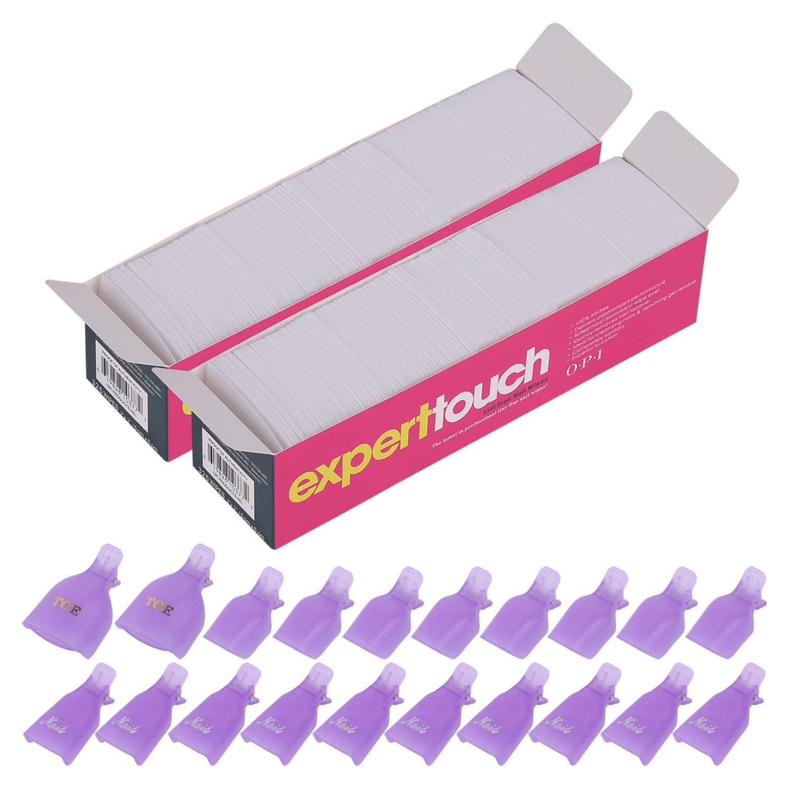 620 Toallitas Sin Pelusa y 20 Clips Reutilizables BTYMS