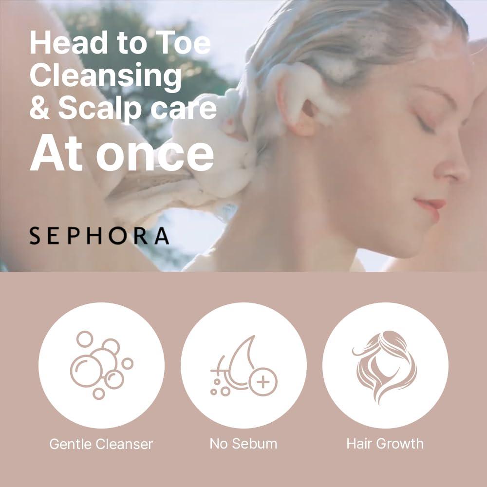 Barra de Champú Todo en Uno ERIGERON Carbón Negro 119g