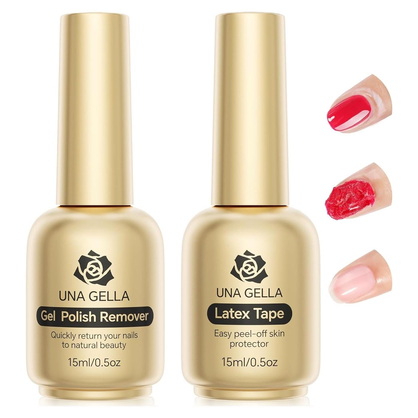 Removedor de Esmalte en Gel UNA GELLA - Rápido y Seguro