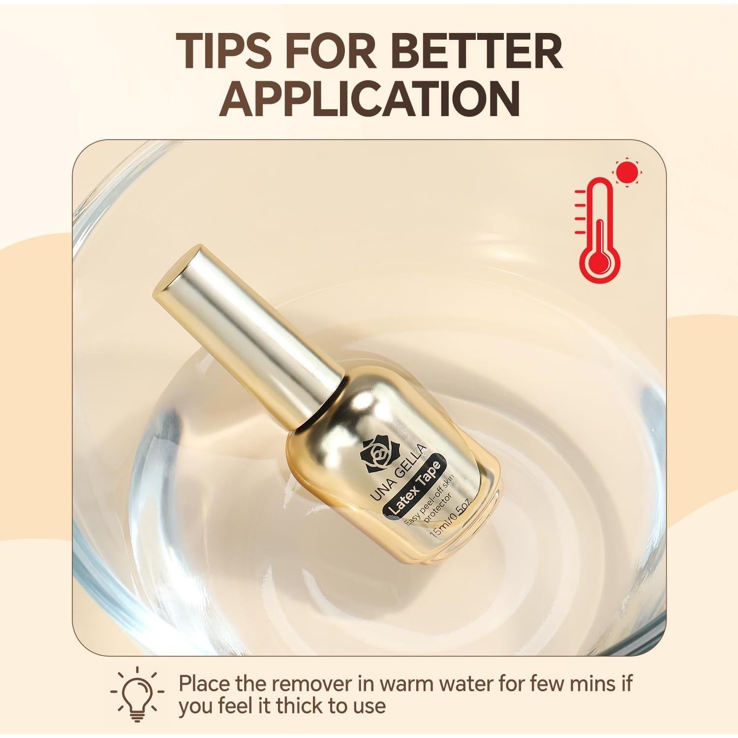 Removedor de Esmalte en Gel UNA GELLA - Rápido y Seguro