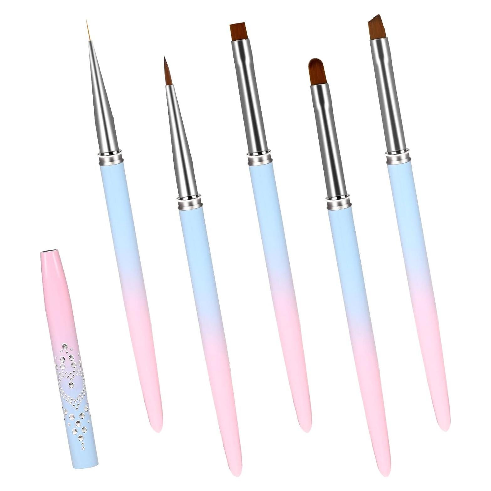 Set de 5 Pinceles de Limpieza de Esmalte MOZEAT LENS