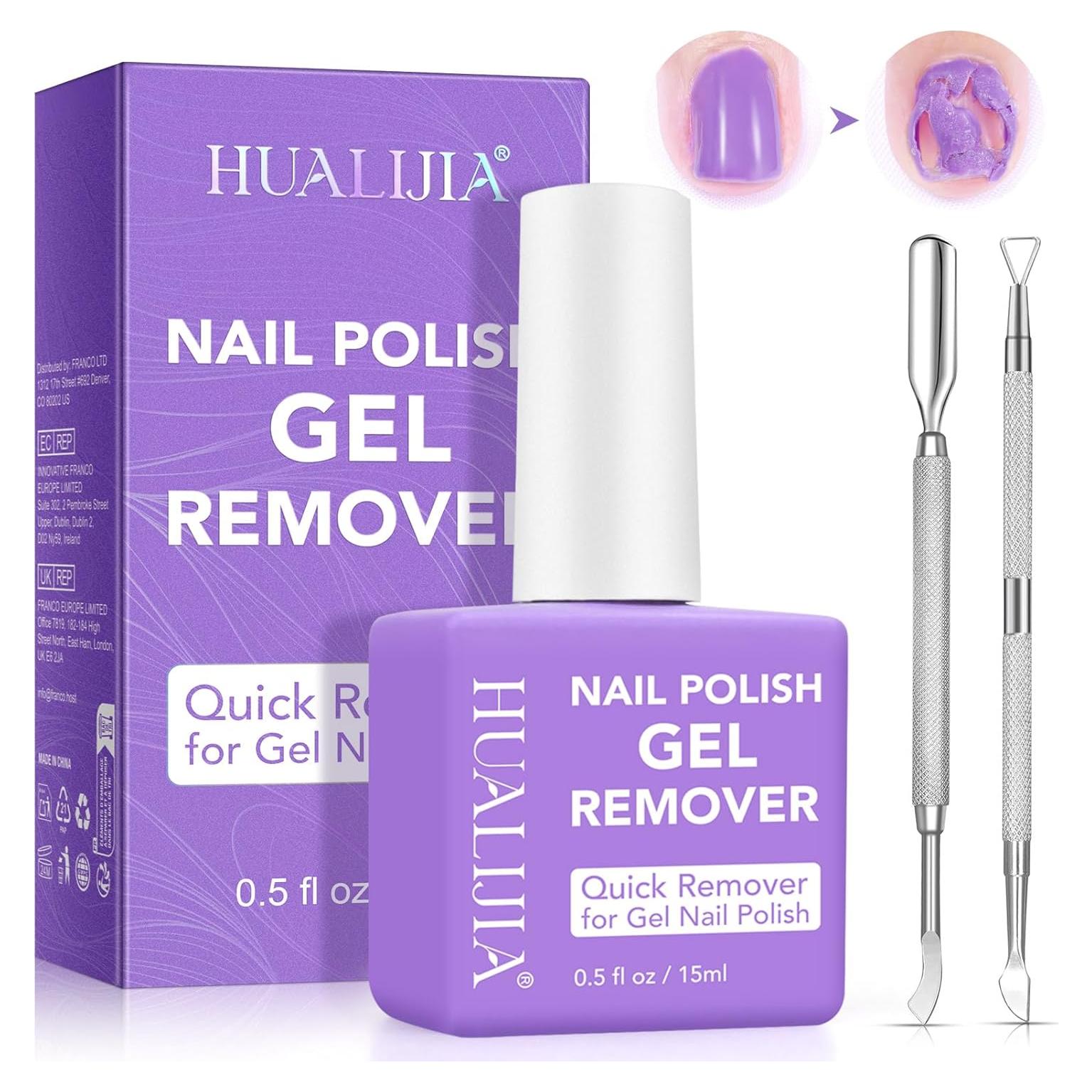Removedor de Esmalte de Uñas en Gel WELEYOU 15ml Rápido y Efectivo