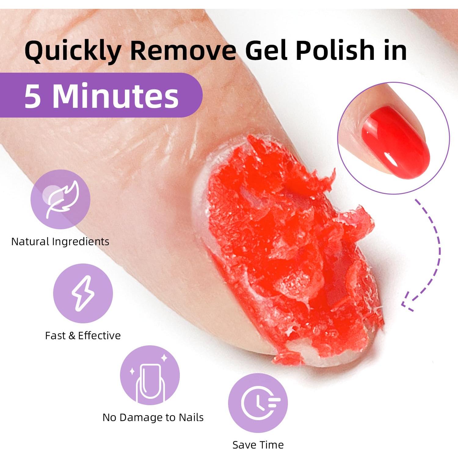 Removedor de Esmalte de Uñas en Gel JODSONE 16.5ml Efectivo