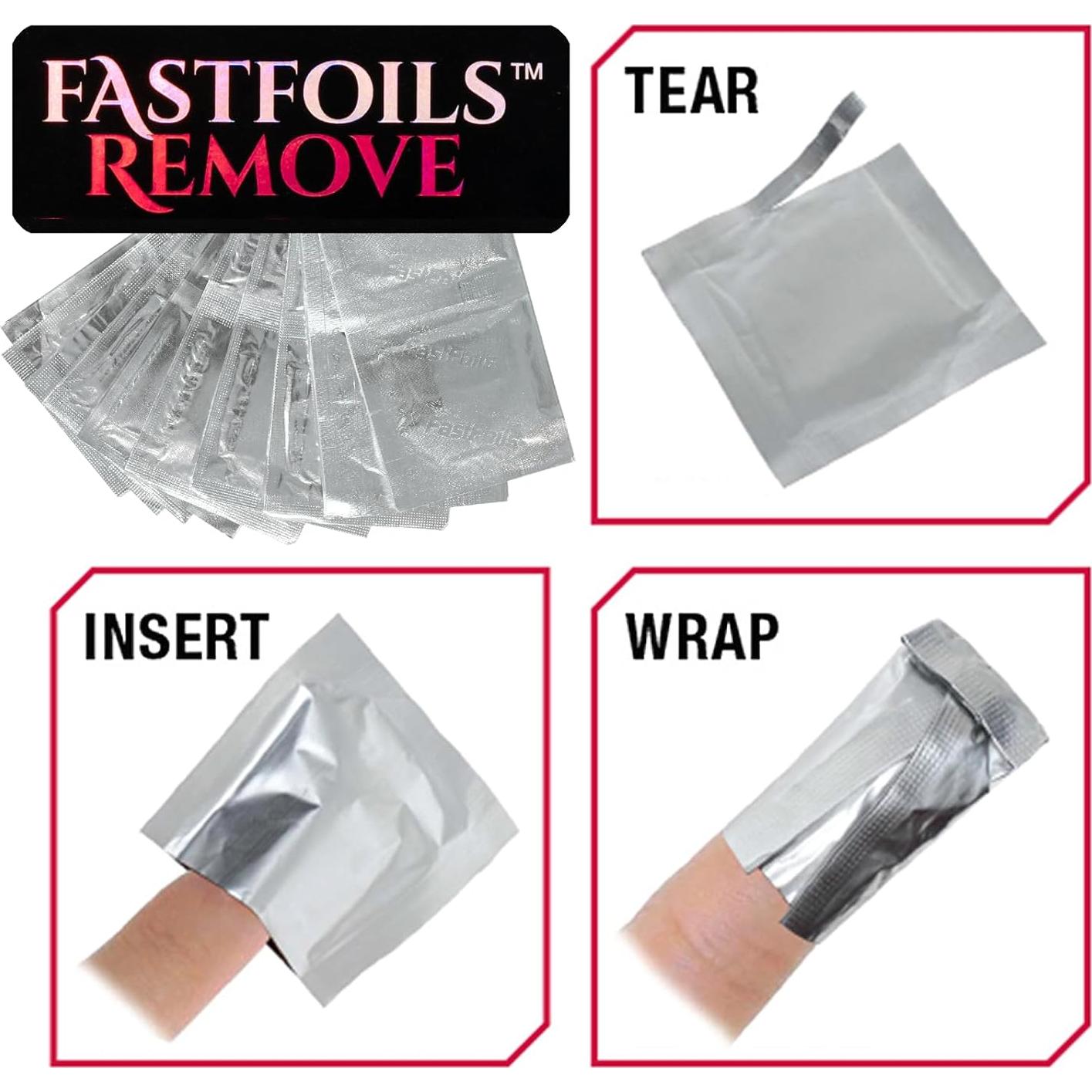 Eliminadores de Foil de Gel Americanails 100 Unidades