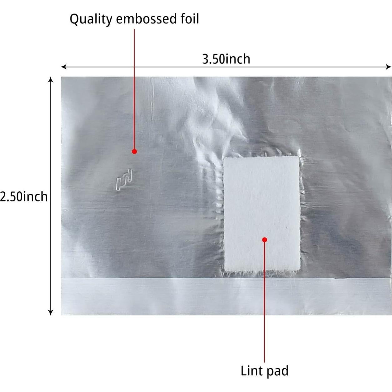 50 Piezas Removedor de Esmalte de Uñas Gel FOHOLA