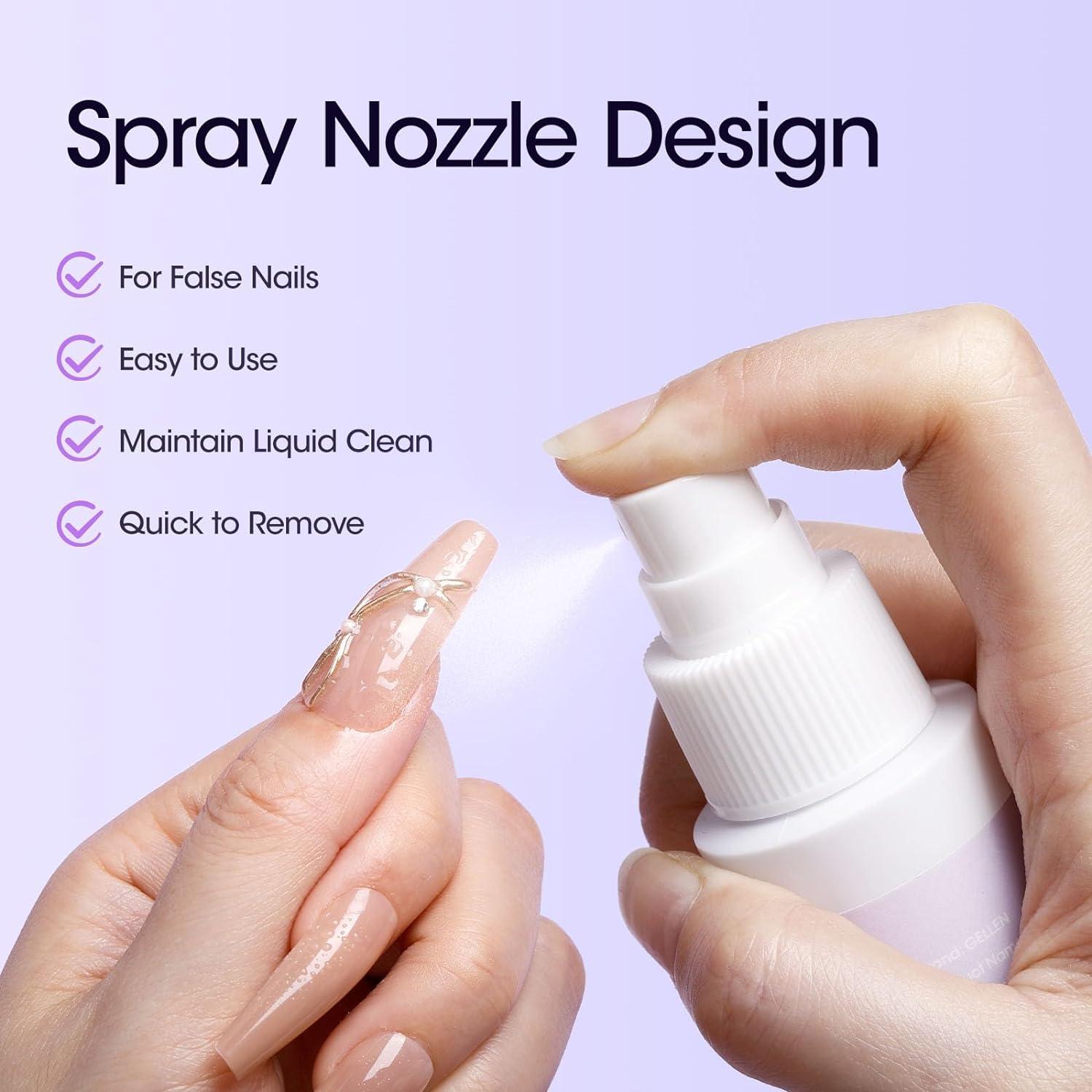 Removedor de Pegamento para Uñas Gellen 60ml Libre de Acetona