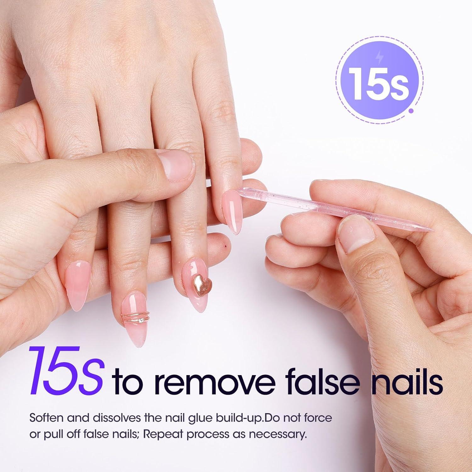 Removedor de Pegamento para Uñas Gellen 60ml Libre de Acetona