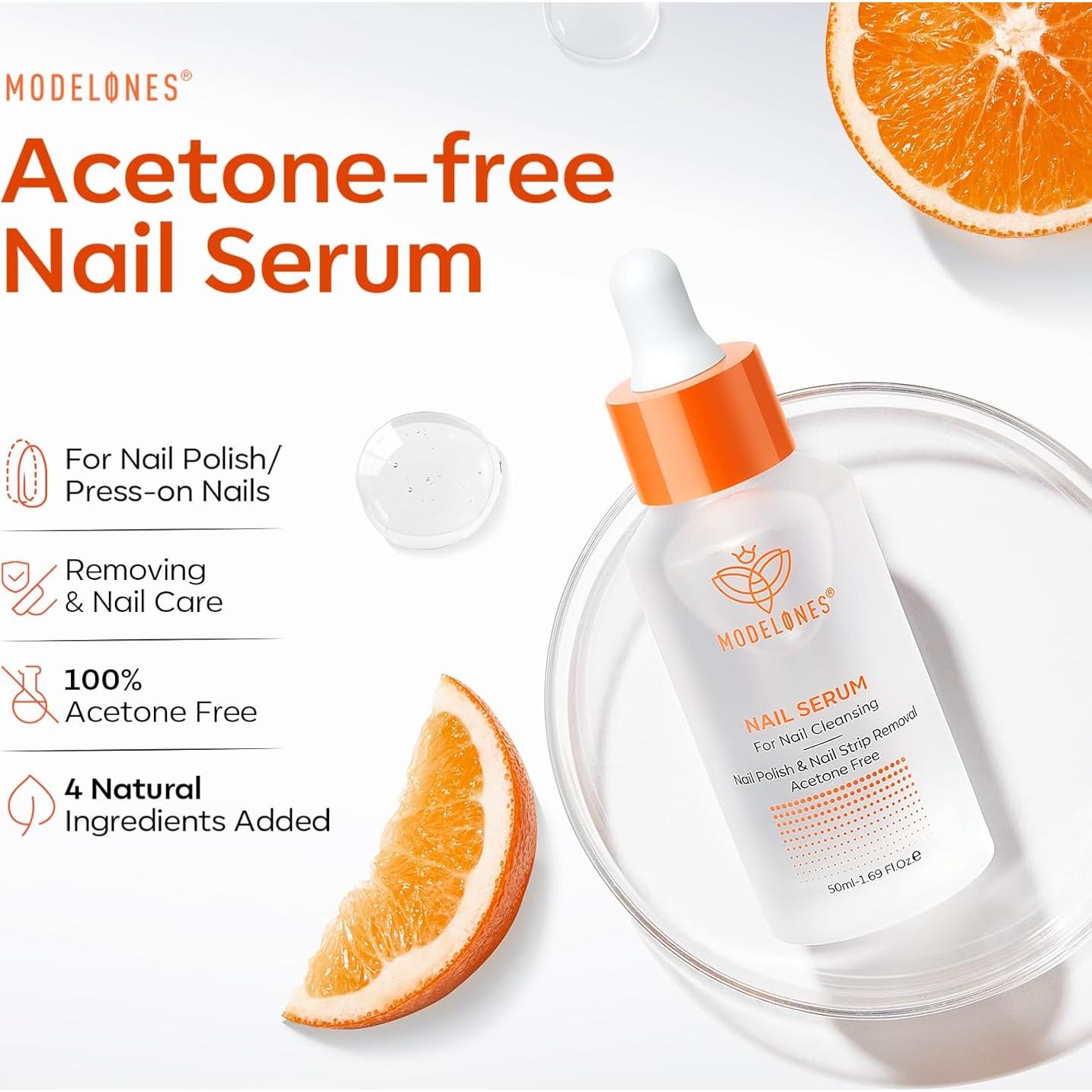 Removedor de Esmalte Modelones Libre de Acetona 170g