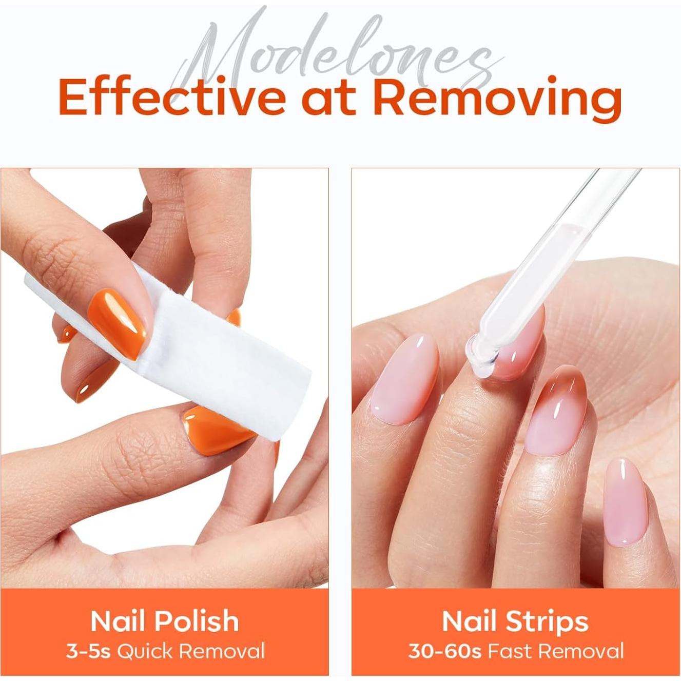 Removedor de Esmalte Modelones Libre de Acetona 170g