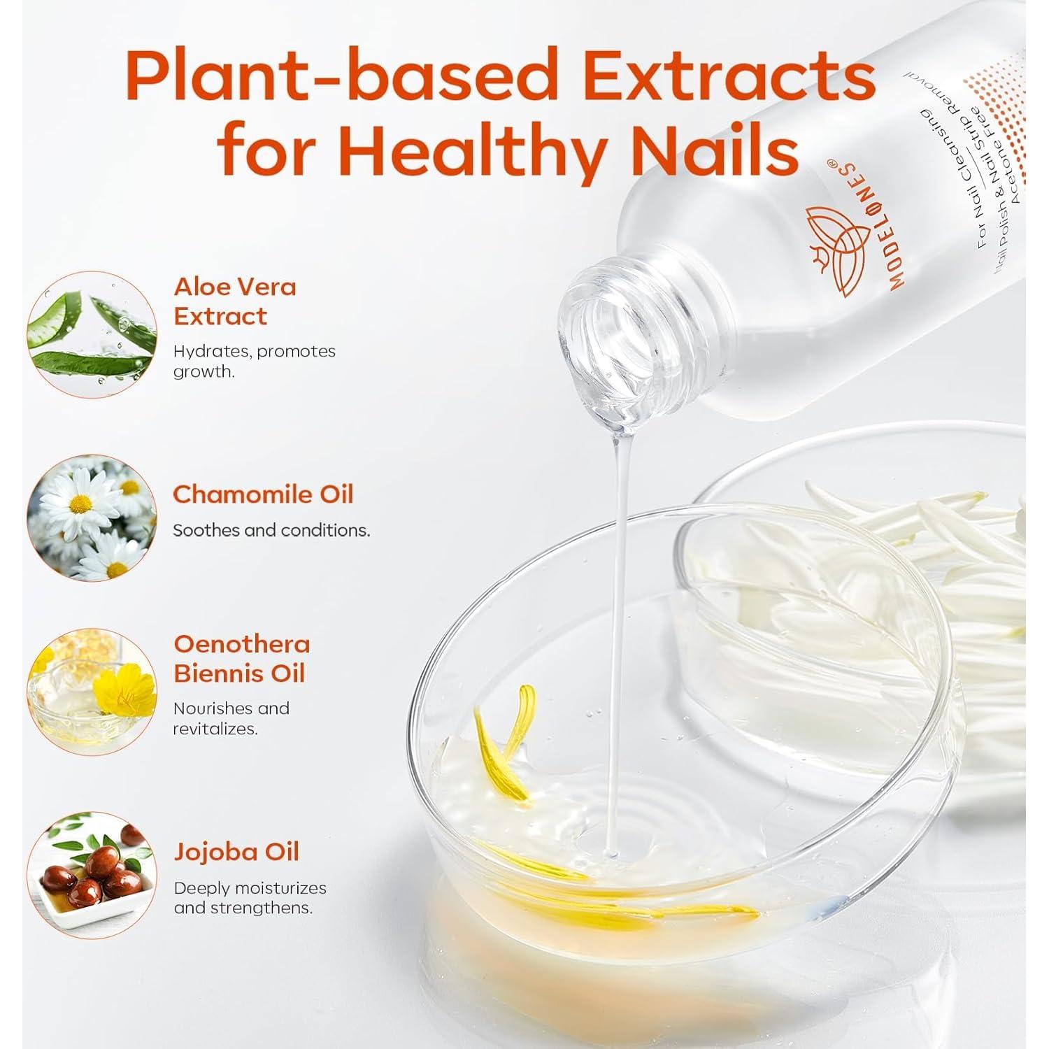 Removedor de Esmalte Modelones Libre de Acetona 170g