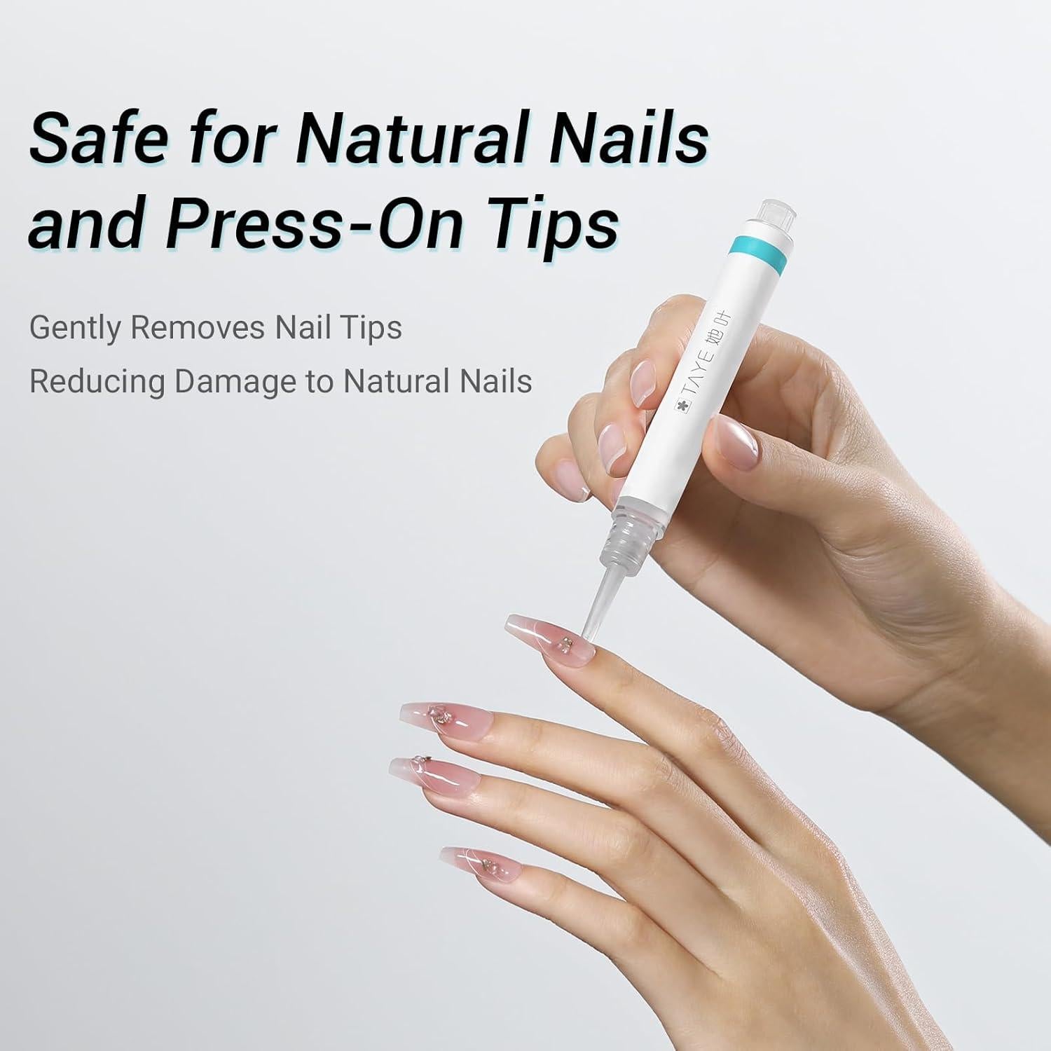 Removedor de Uñas Postizas TAYE 3ml - Libre de Acetona