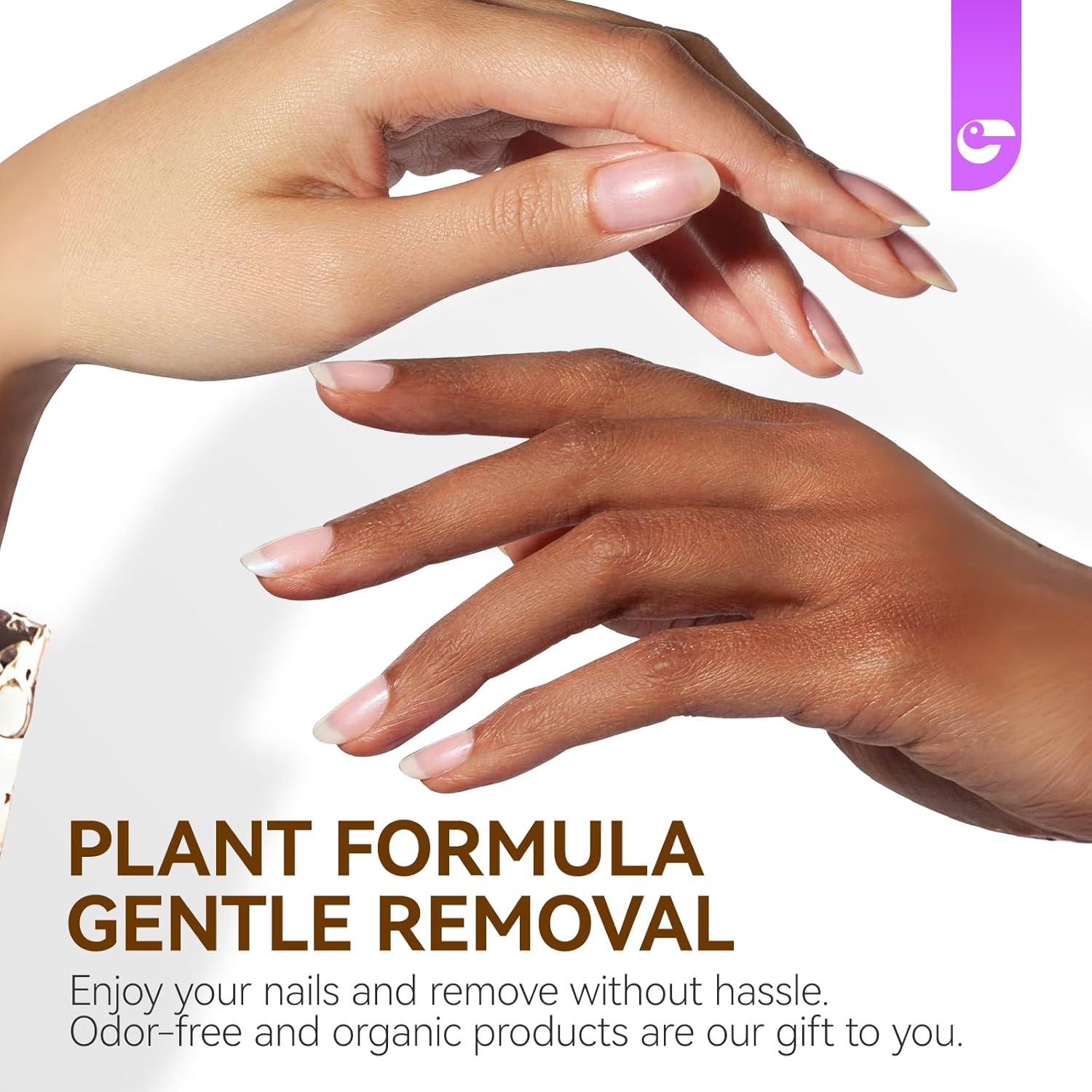 Removedor de Uñas Suave 4 en 1 Gelike EC 15ml - Sin Acetona