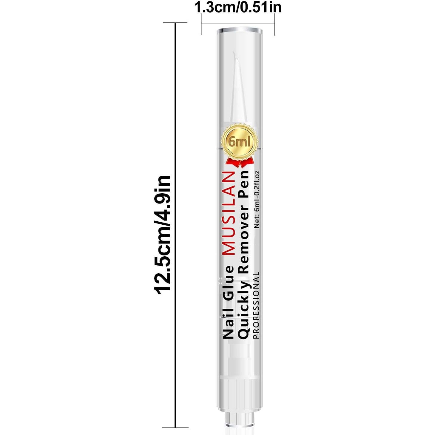 Removedor de Pegamento para Uñas MUSILAN 3 en 1 6ml