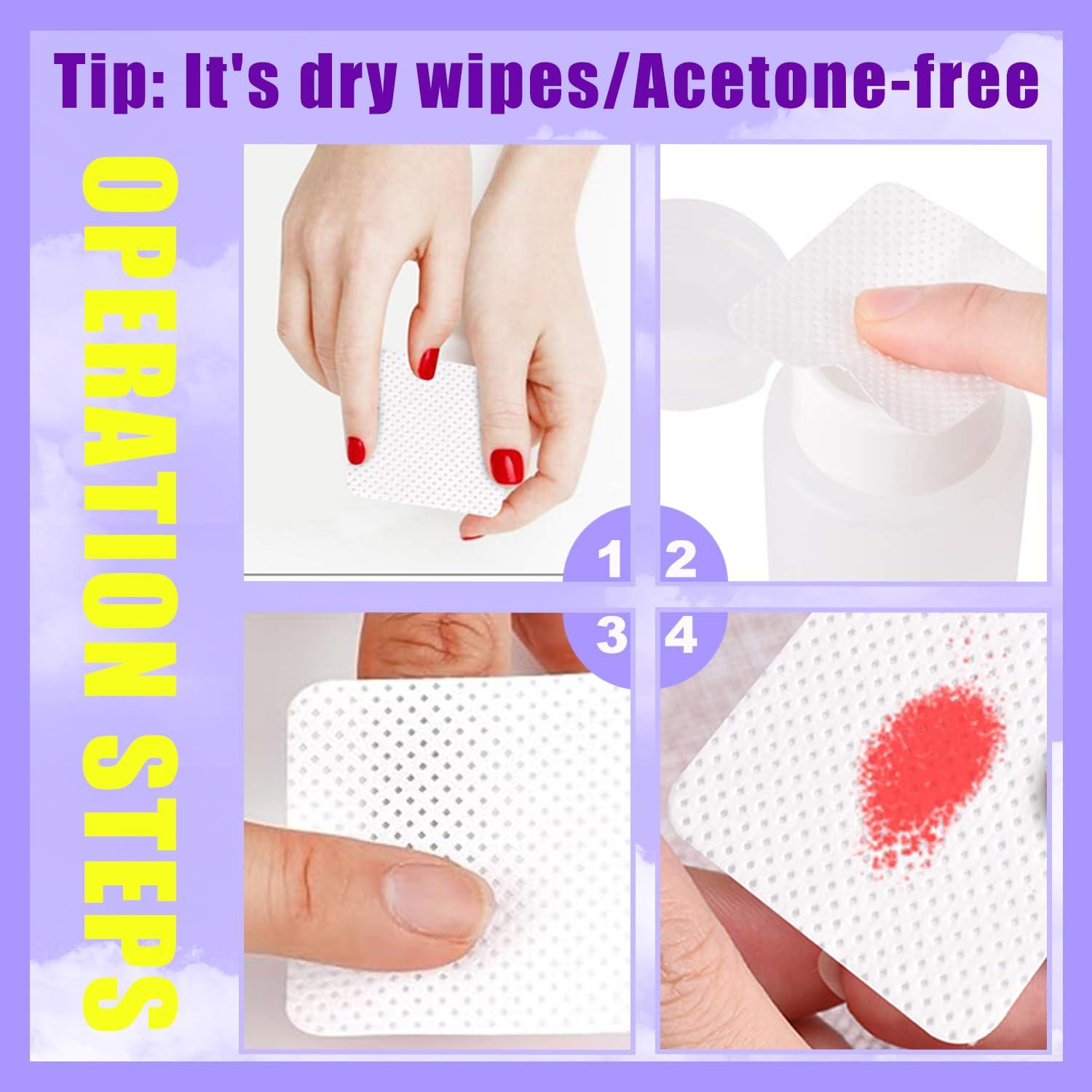 Toallitas Sin Pelusa NXJ INFILILA 540PCS para Uñas