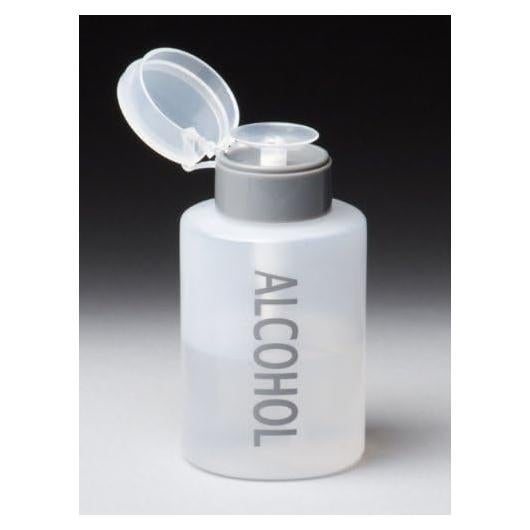 Botella Dispensadora PANA 9oz Gris para Cosméticos y Esmalte