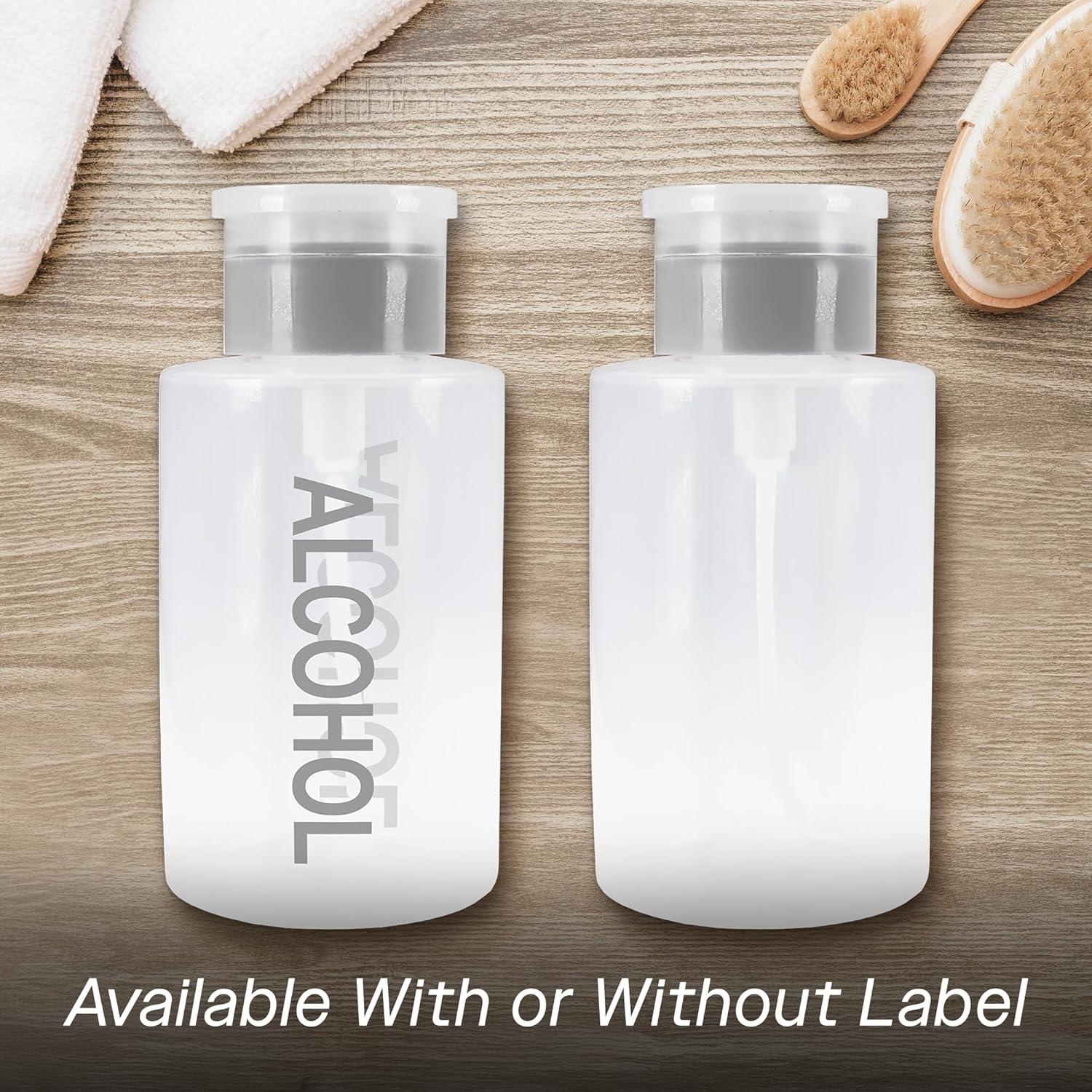 Botella Dispensadora PANA 9oz Gris para Cosméticos y Esmalte