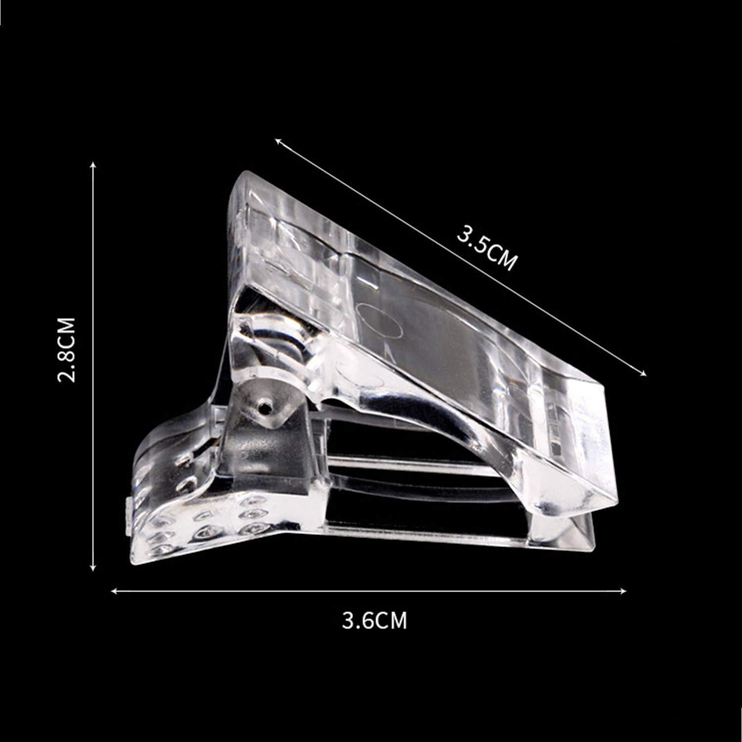 12 Clips de Uñas Benbeno + Cortador de Tips de Uñas Falsas