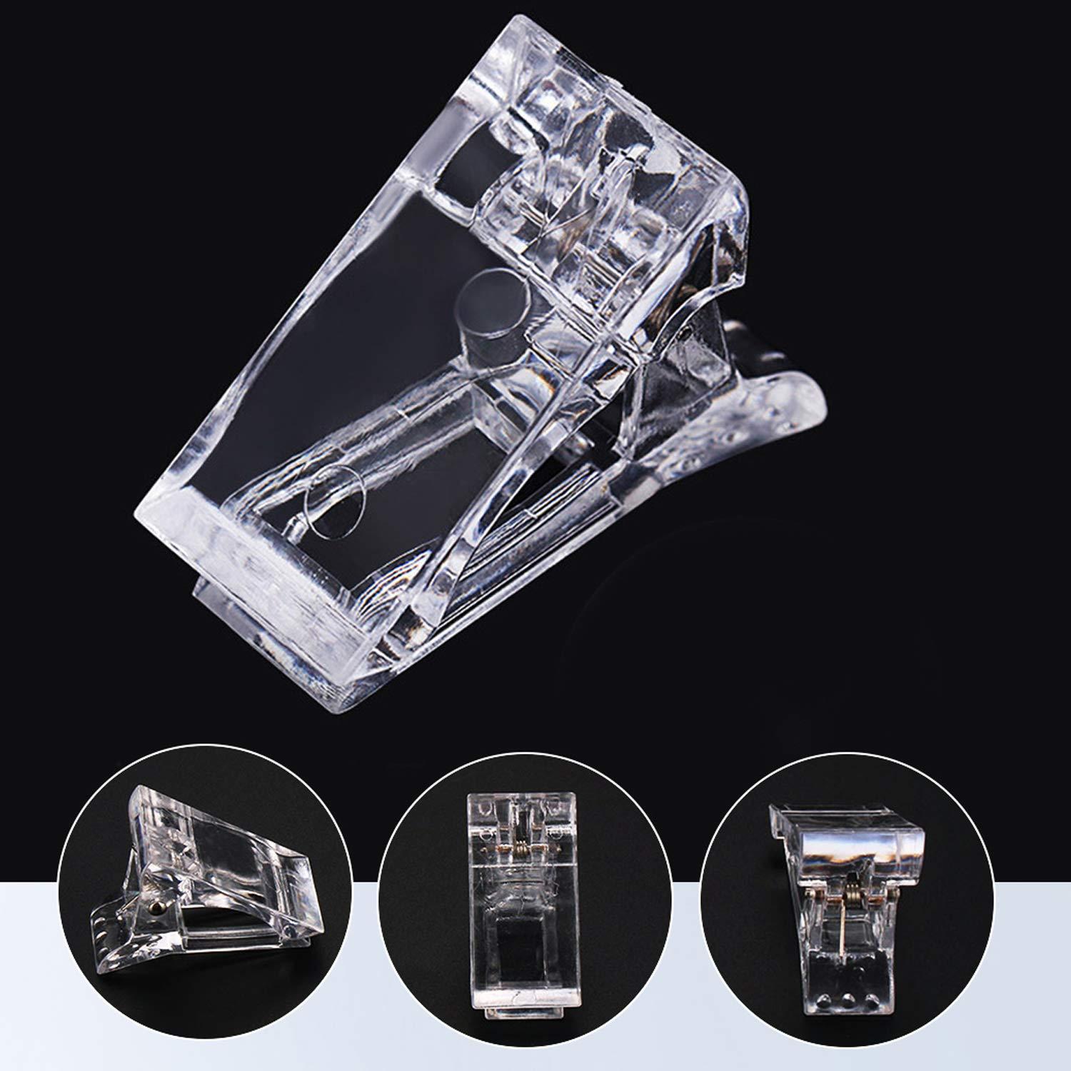 12 Clips de Uñas Benbeno + Cortador de Tips de Uñas Falsas