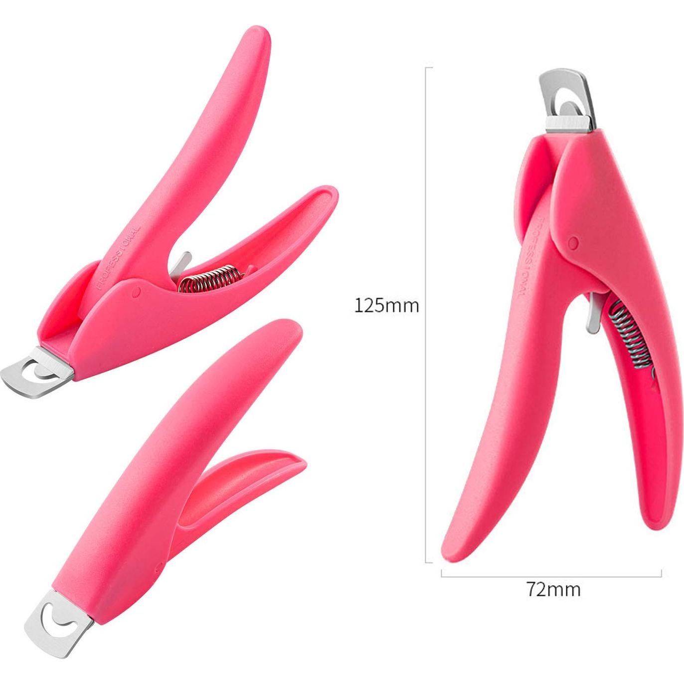 12 Clips de Uñas Benbeno + Cortador de Tips de Uñas Falsas